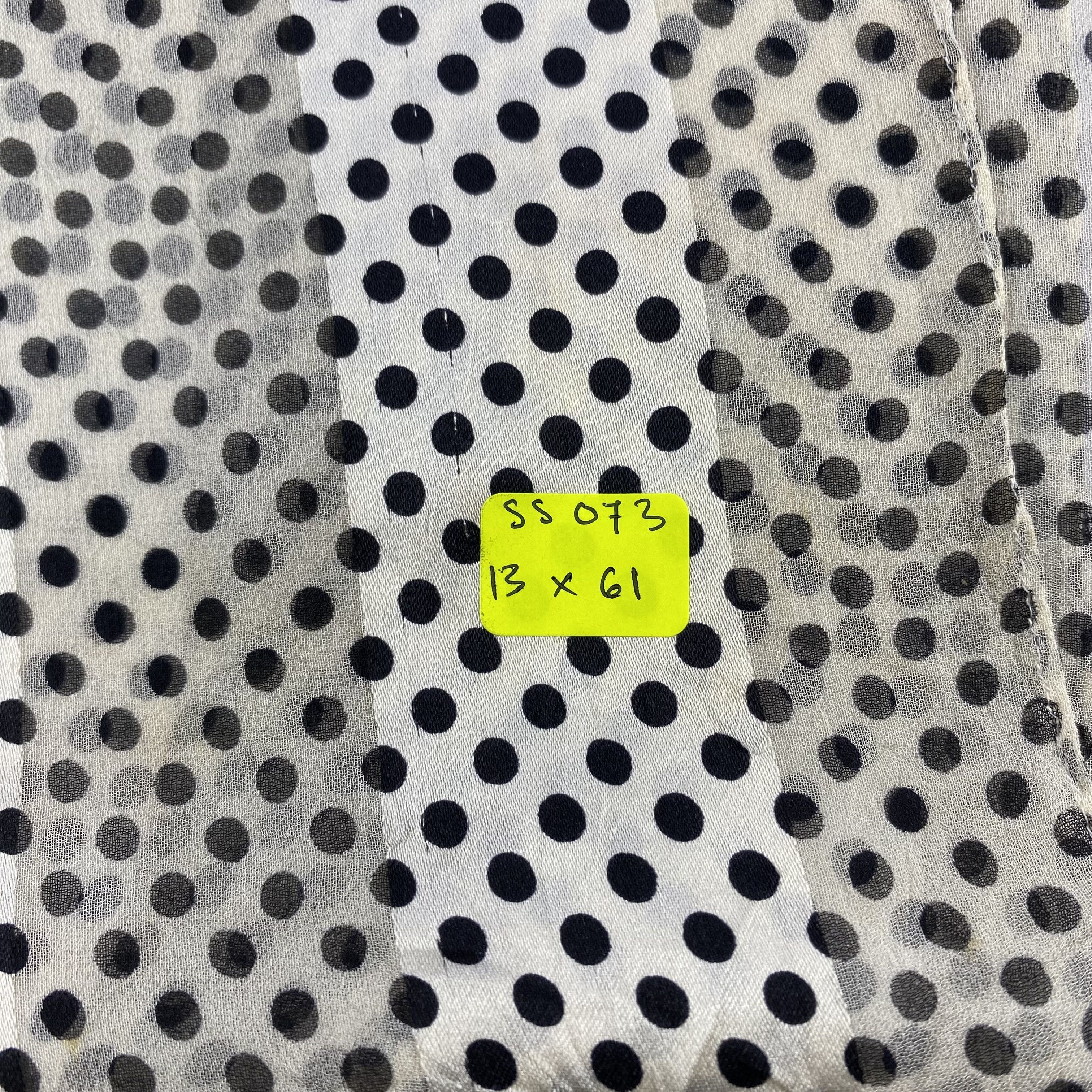 Japanese Brand × Vintage Vintage Polka Dot Silk Scarf SS073 Size ONE SIZE - 7 Thumbnail