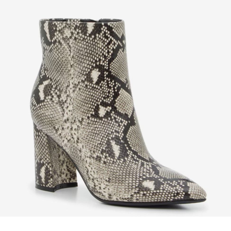 Marc Fisher Marc Fisher Retire Pointed heeled BOOTS Snakeskin size 6.5 Grailed