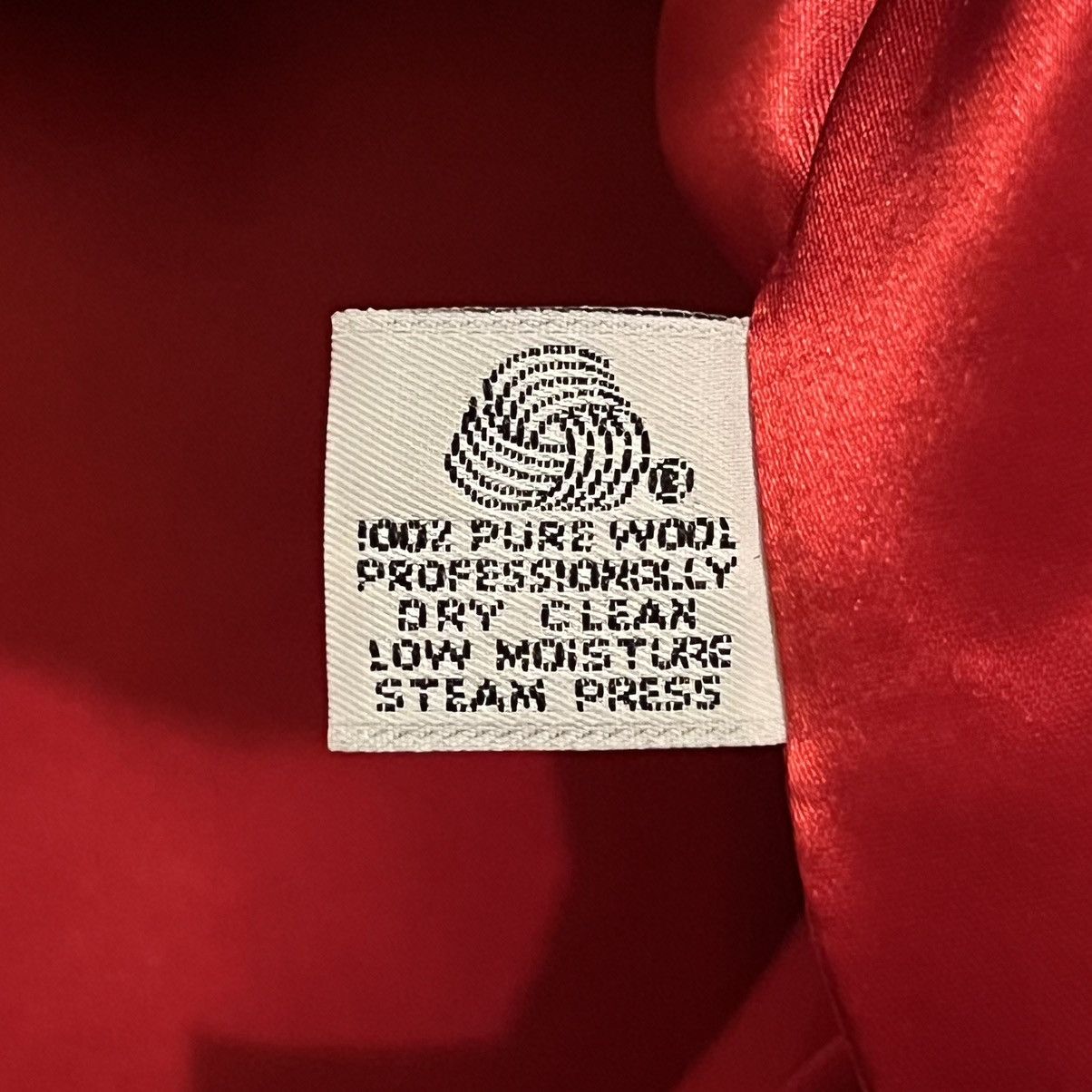 Other Vintage Caroline Rose Large Red Wool 3/4 Sleeve Jacket Size L / US 10 / IT 46 - 4 Thumbnail