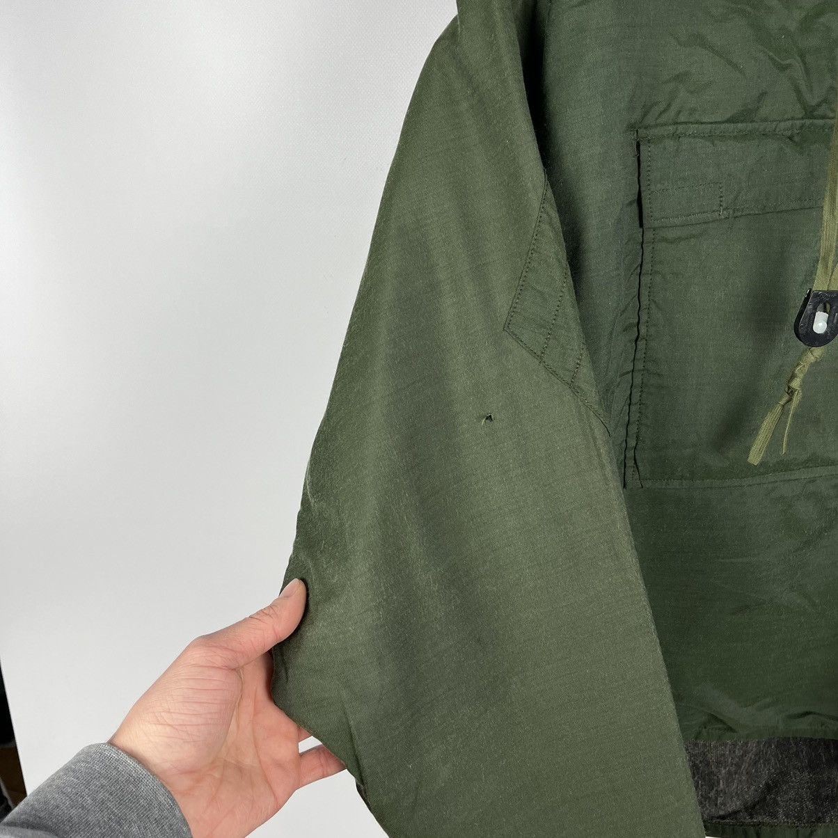Vintage Vintage British Army Smock with hood attached jacket 1977 Size US M / EU 48-50 / 2 - 10 Thumbnail