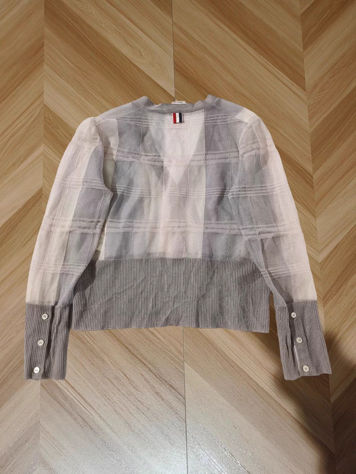 Thom Browne Thom Browne Silk Cardigan 1 Authentic 99 New Size S / US 4 / IT 40 - 2 Thumbnail