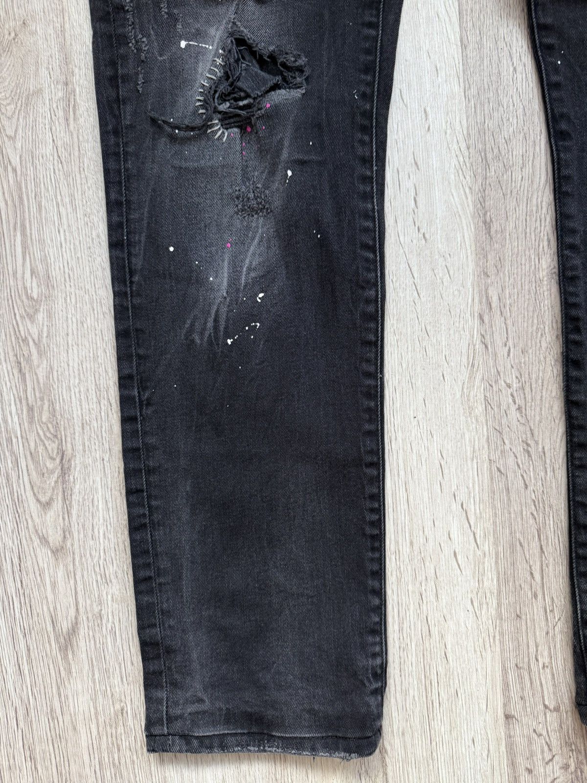 Dsquared2 Dsquared2 Slim Jeans Distressed Paint Splatter Patch Size US 32 / EU 48 - 5 Thumbnail