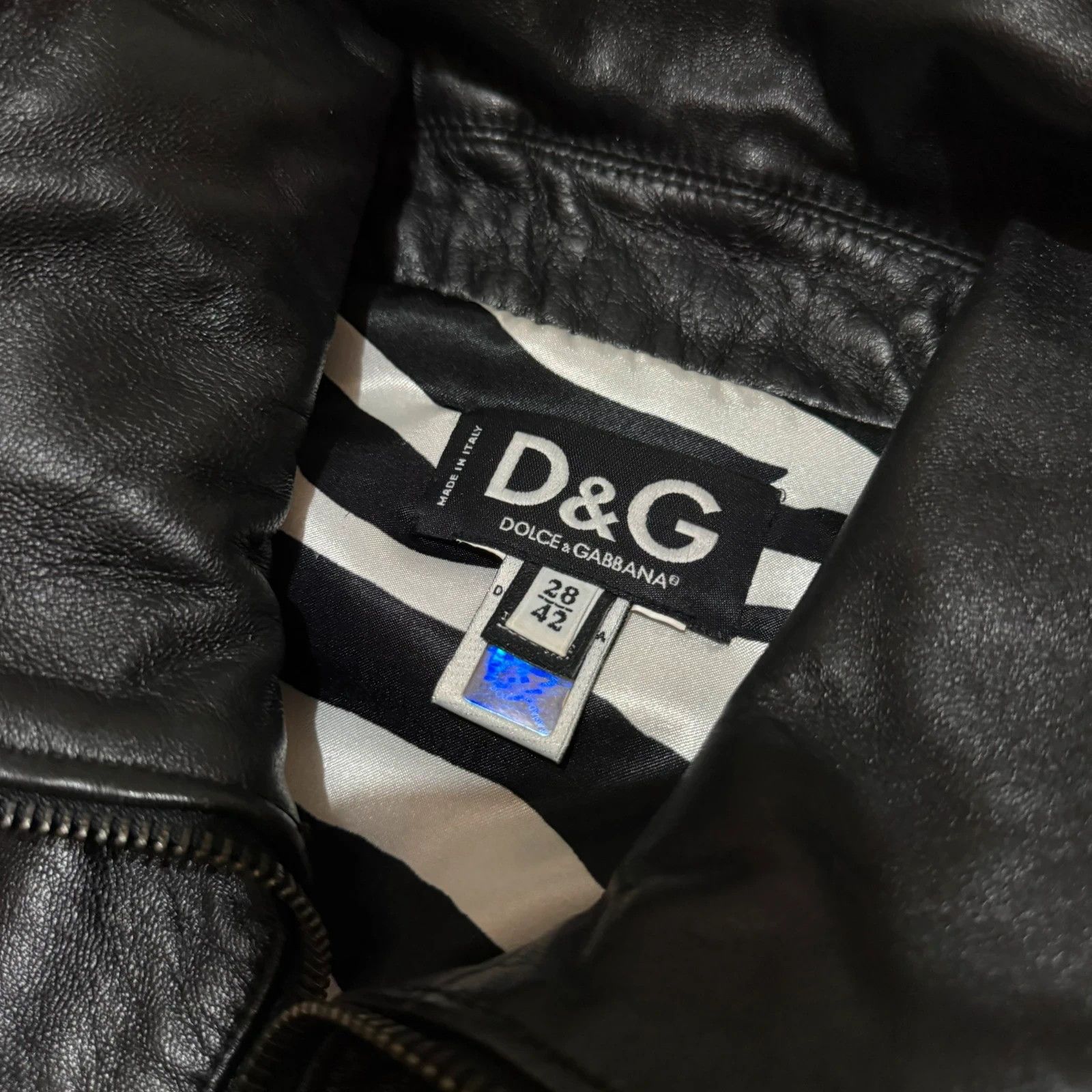 Dolce & Gabbana Dolce & Gabbana Transformer Hybrid plisse‘ leather jacket Size S / US 4 / IT 40 - 9 Thumbnail