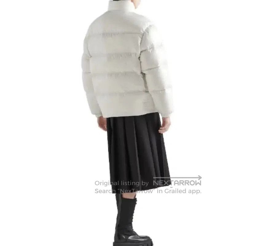 Other Prada Winter White Logo Short Puffer. Size L / US 10 / IT 46 - 6 Thumbnail