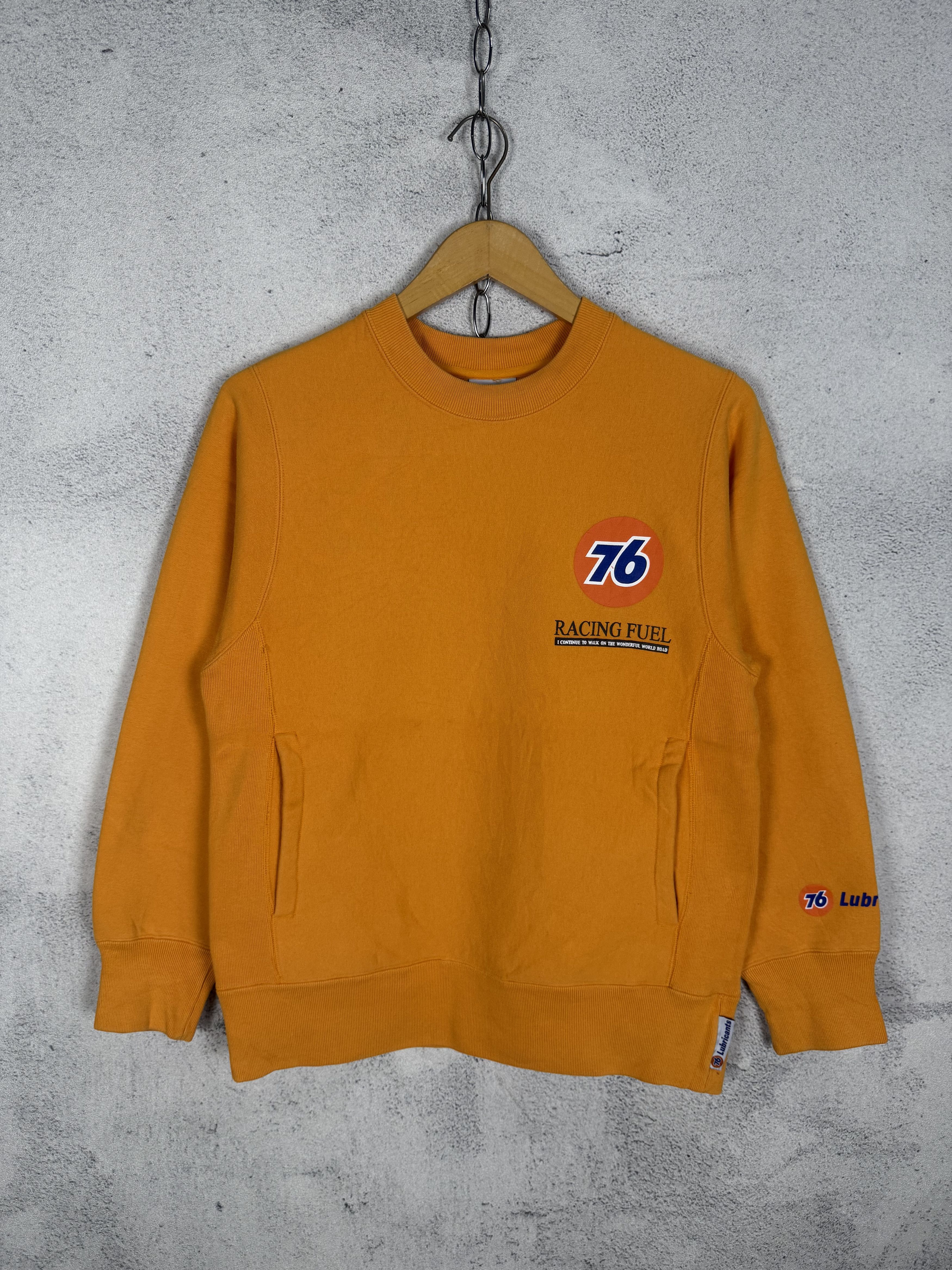 Vintage Vintage 76 Lubricants Racing Sweatshirt Crewneck Size US S / EU 44-46 / 1 - 3 Thumbnail