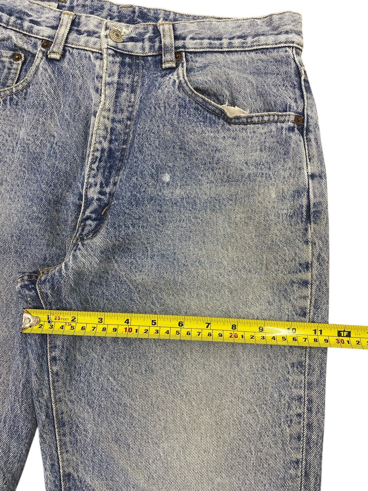 Big John Big John Acid Blue Wash Style Baggy Jeans Size US 30 / EU 46 - 7 Thumbnail