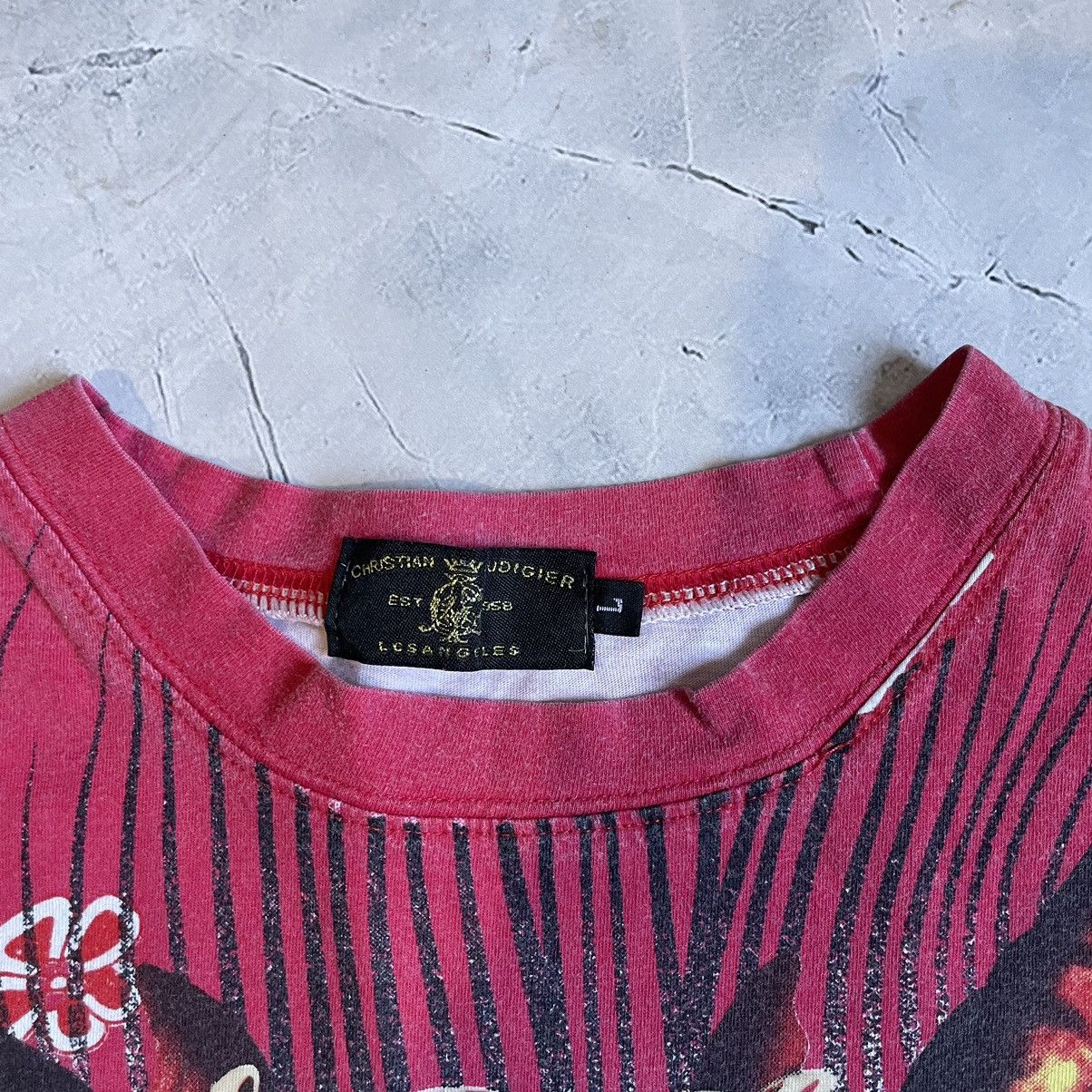 Christian Audigier Ed Hardy Christian Audiger Y2K Vintage Tshirt Size US M / EU 48-50 / 2 - 6 Thumbnail