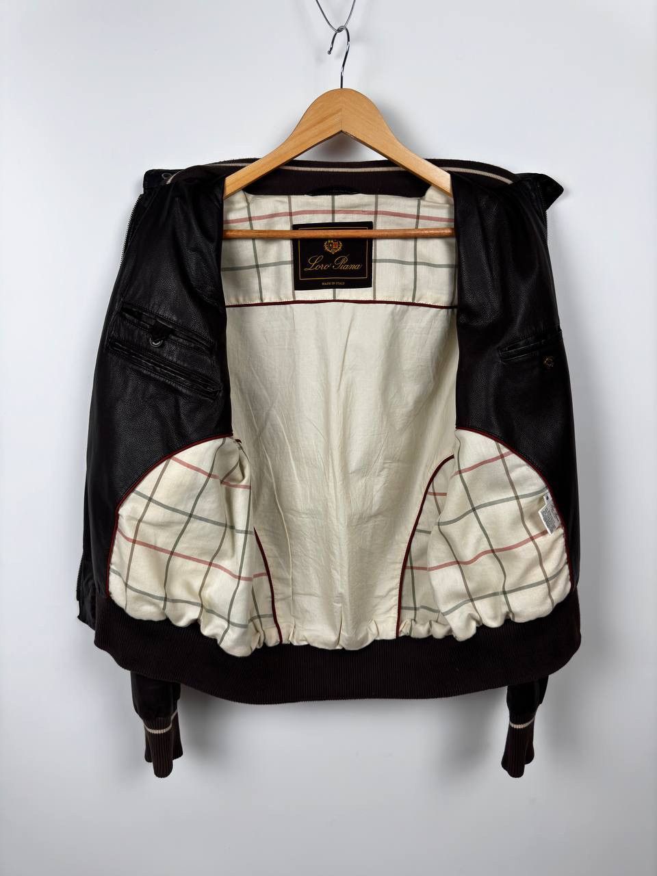 Loro Piana Loro Piana Leather Bomber Jacket Size US S / EU 44-46 / 1 - 3 Thumbnail