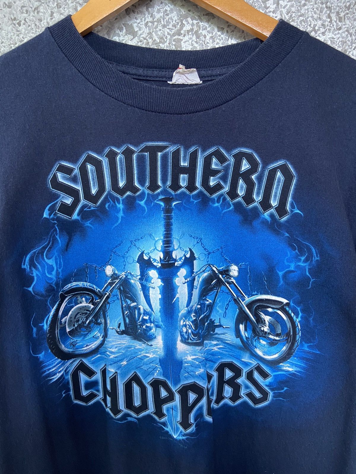 West Coast Choppers 🔥 Vintage Southern Choppers t shirt Size US L / EU 52-54 / 3 - 2 Thumbnail