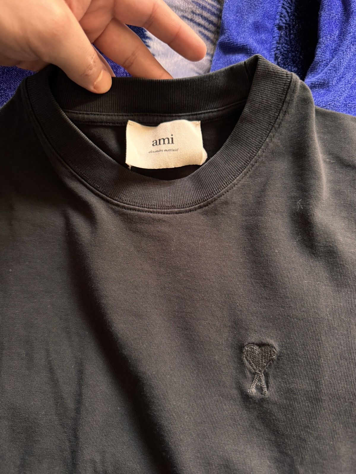 AMI Ami logo t-shirt Size US S / EU 44-46 / 1 - 4 Thumbnail