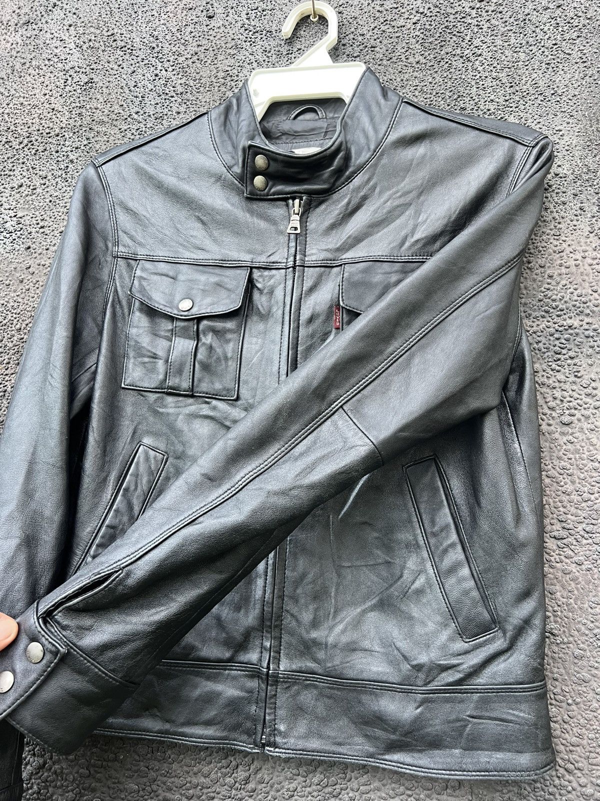 Levi's Lether Jacket Levis Size S / US 4 / IT 40 - 4 Thumbnail