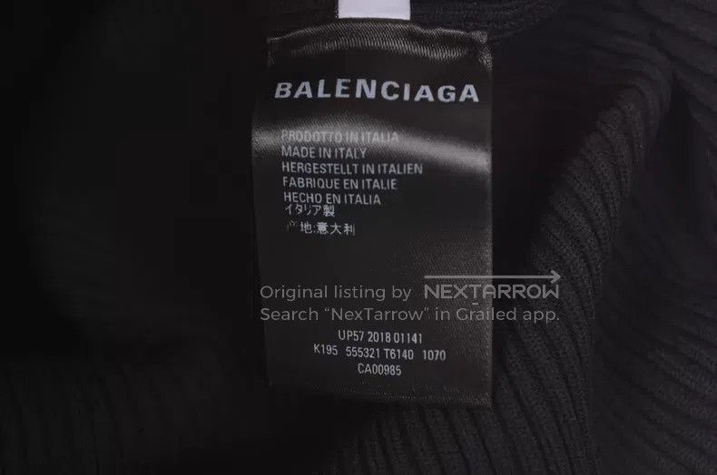 Balenciaga Balenciaga Bullet Screen Knit Sweater Size US S / EU 44-46 / 1 - 6 Thumbnail