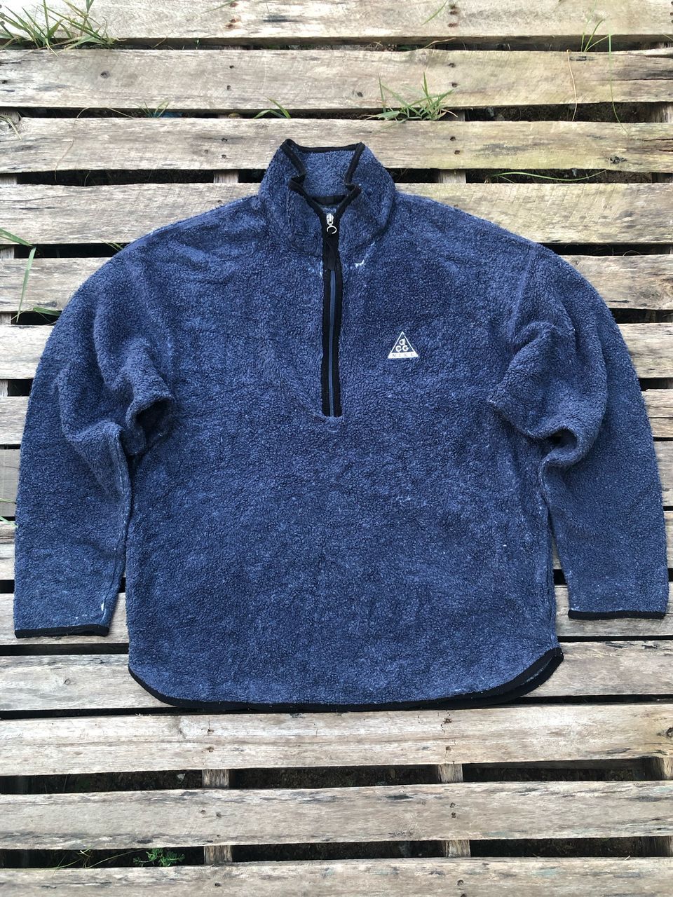 Nike × Nike ACG × Vintage Vintage Nike ACG Half Zip Fleece Jacket Size US L / EU 52-54 / 3 - 1 Thumbnail