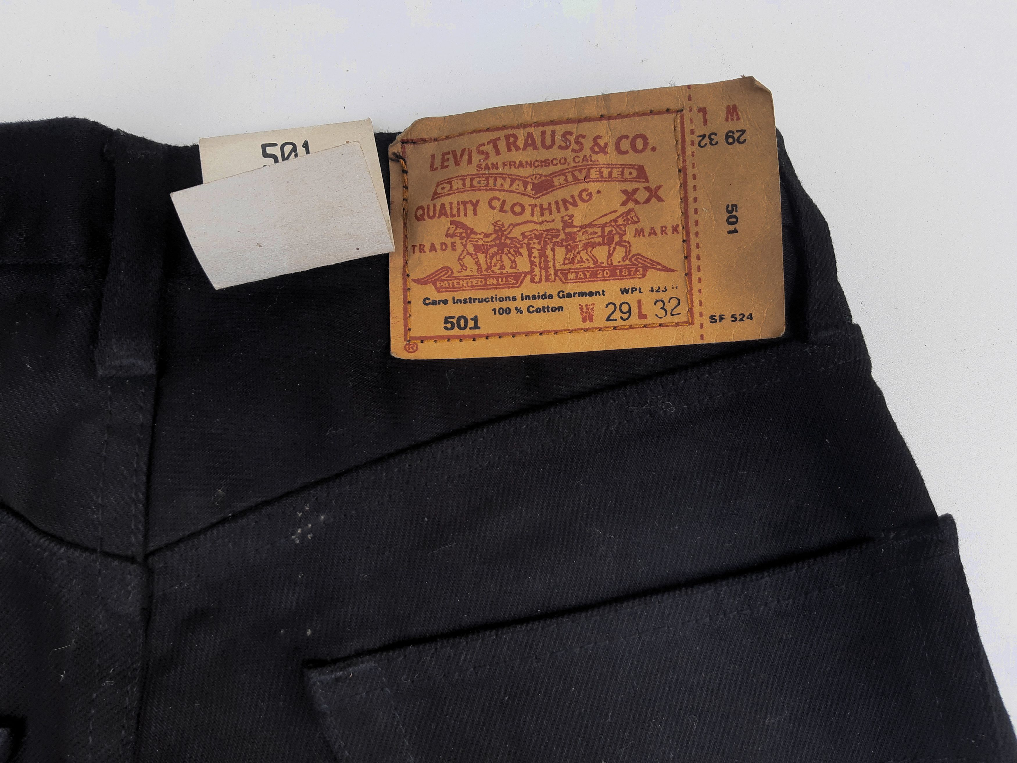 Levi's Vintage 90s LEVIS 501 Jeans USA size W30/L36 NOS Size 30" / US 8 / IT 44 - 4 Thumbnail