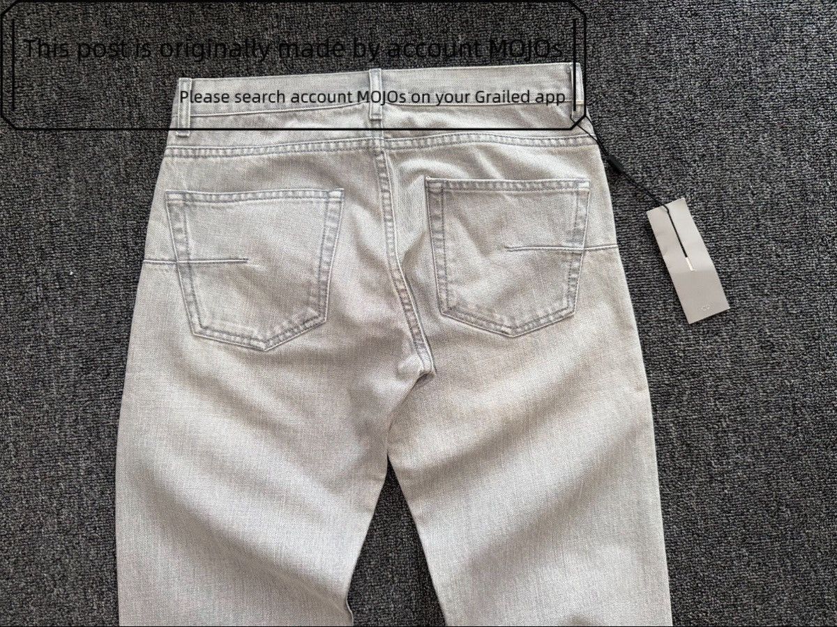 Dior Sz 29 Dior Silver Gray Denim mojos1000 Size US 29 - 5 Thumbnail