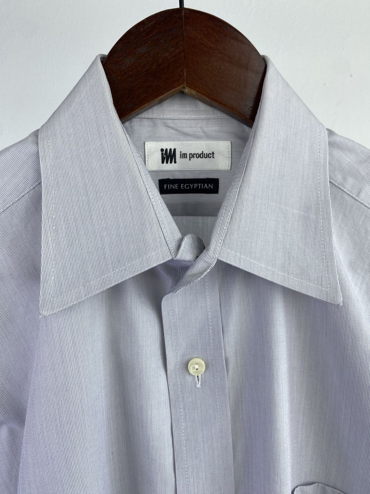 Issey Miyake Im Product Issey Miyake 00s Egyptian Cotton Shirt Japan Size US M / EU 48-50 / 2 - 3 Thumbnail