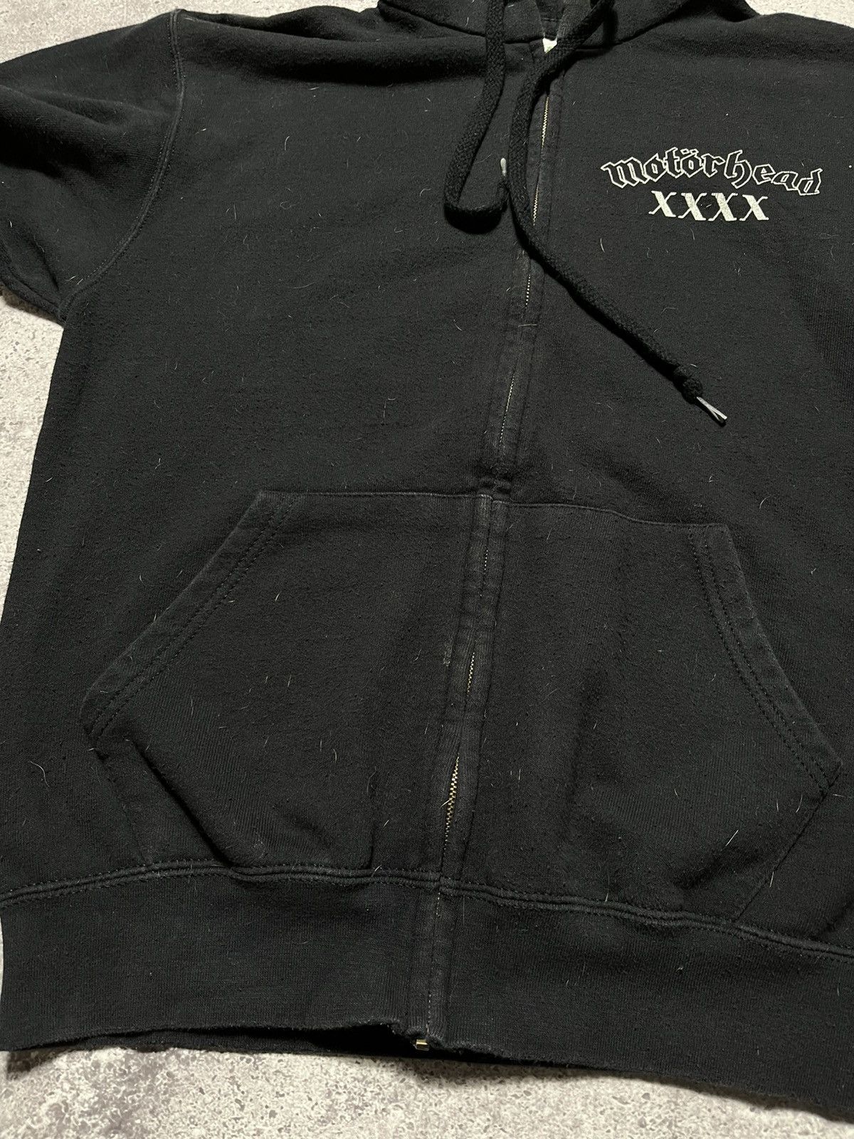 Vintage Vintage MOTORHEAD"Bad Magic"Rock band Faded black Zip Hoodie Size US M / EU 48-50 / 2 - 6 Thumbnail