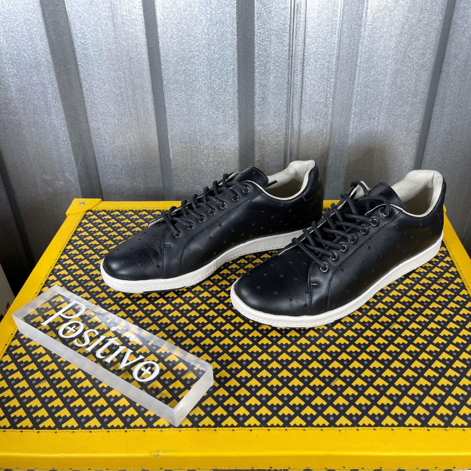 Paul Smith Paul Smith RAB02 Rabbit Perf Black Leather Sneakers US 11 Size US 11 / IT 41 - 2 Thumbnail