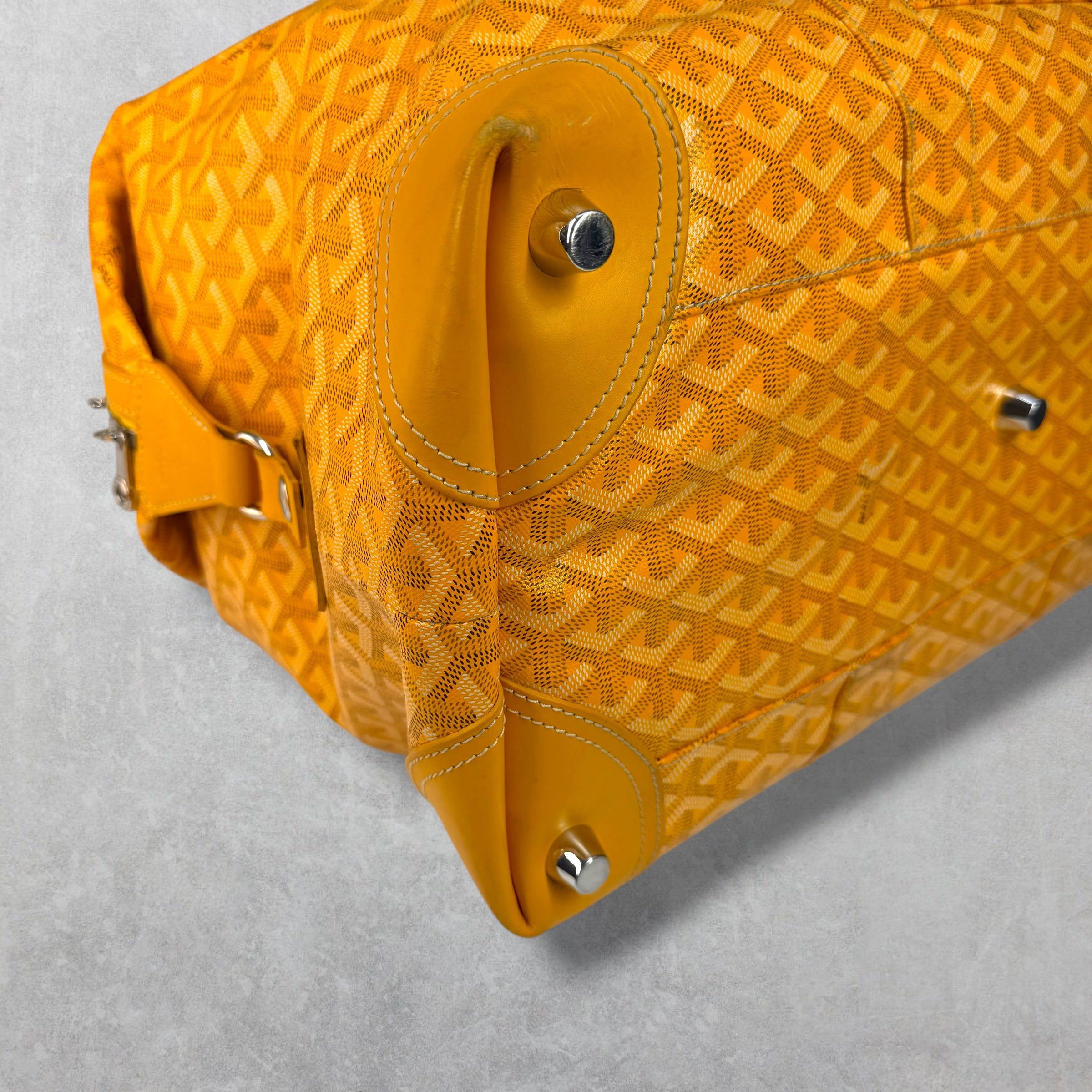 Goyard Goyard Yellow Goyardine Boeing 45 Size ONE SIZE - 6 Thumbnail