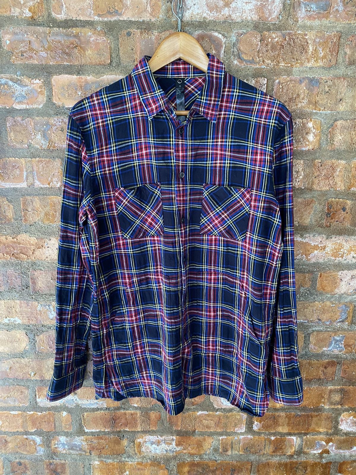 Japanese Brand × Obelisk × wjk 2000s WJK Japan Overshirt check flanel Size US L / EU 52-54 / 3 - 2 Thumbnail