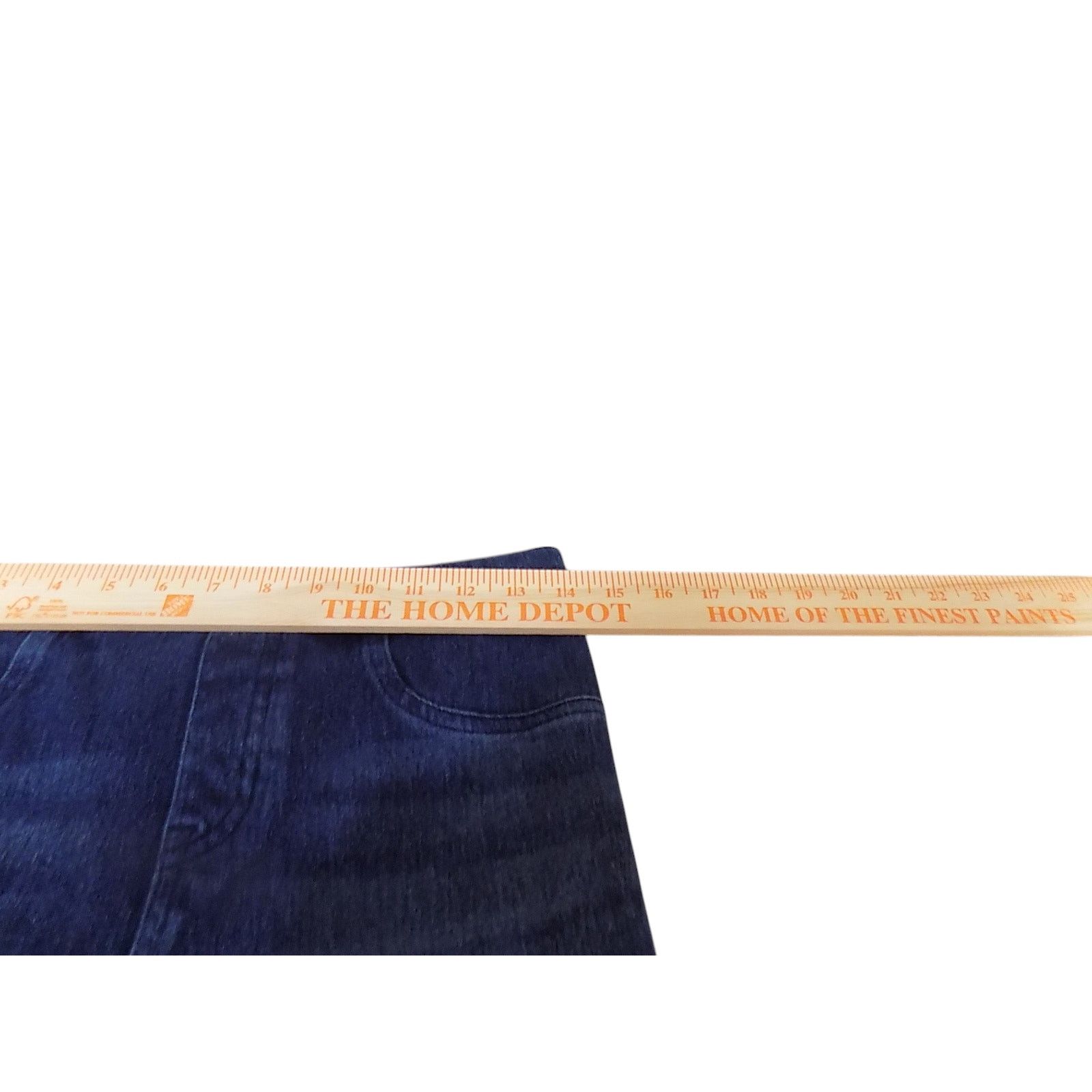 Spanx Spanx Leggings Women Medium Blue Jean-ish Shaping Slimming Size 28" / US 6 / IT 42 - 3 Thumbnail