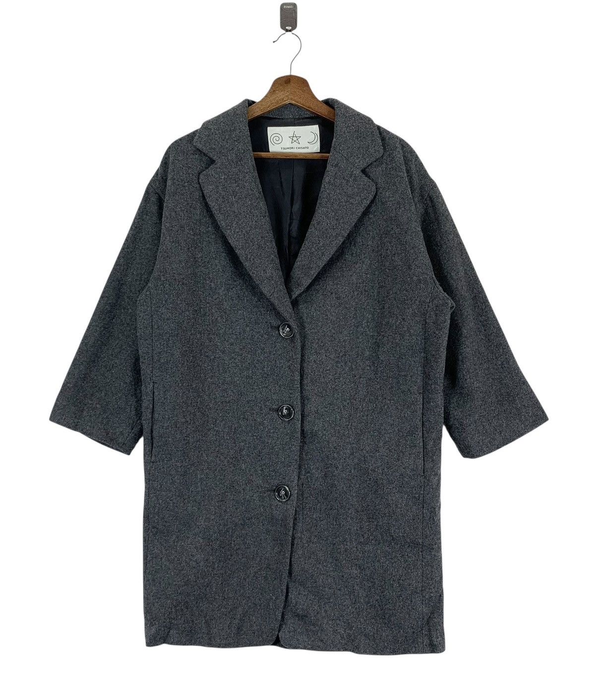 Vintage Issey Miyake Tsumori Chisato Women Overcoat Wool