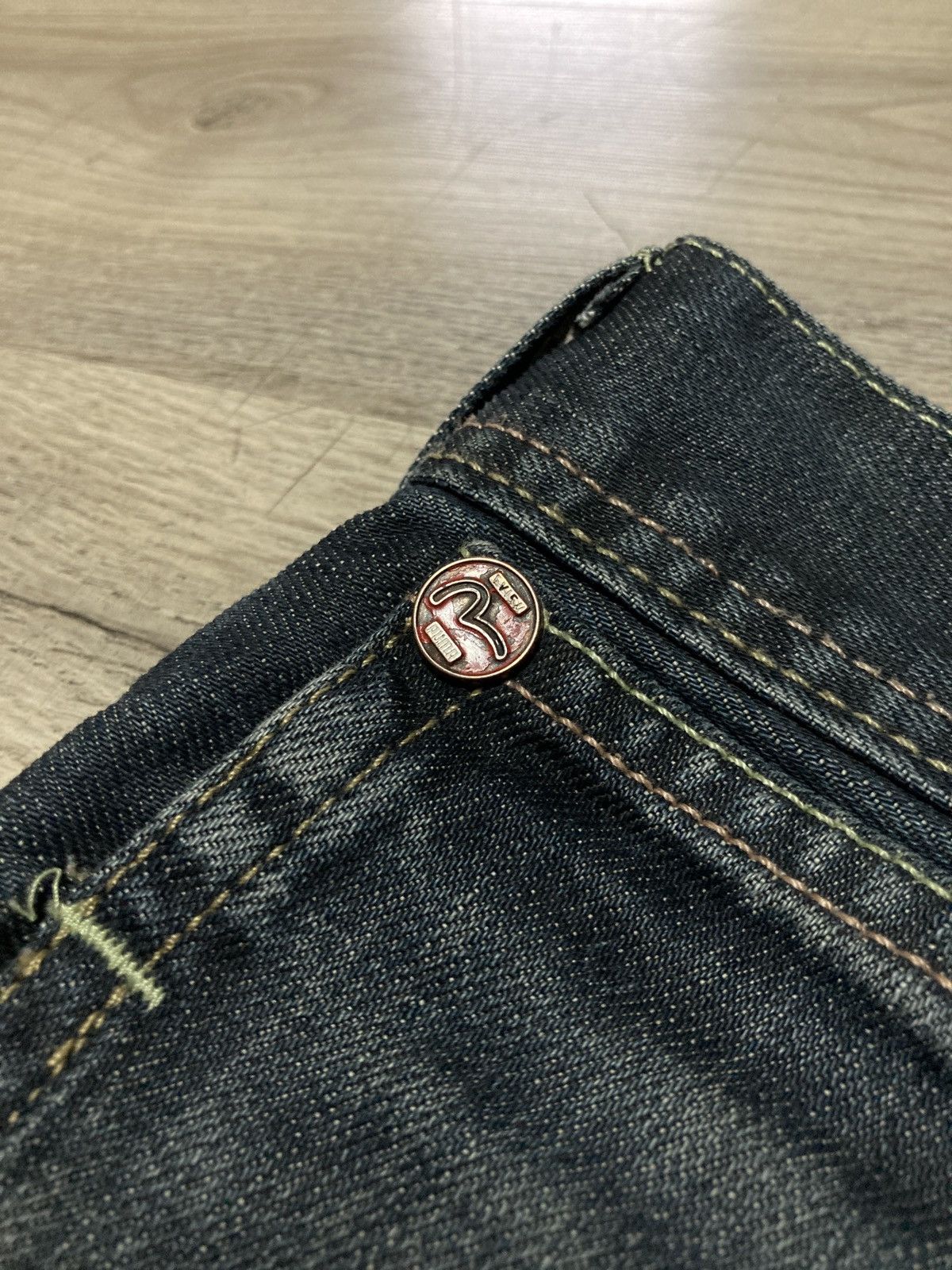Evisu × Puma × Vintage Evisu x Puma Vintge denim pants jeans Size US 30 / EU 46 - 6 Thumbnail