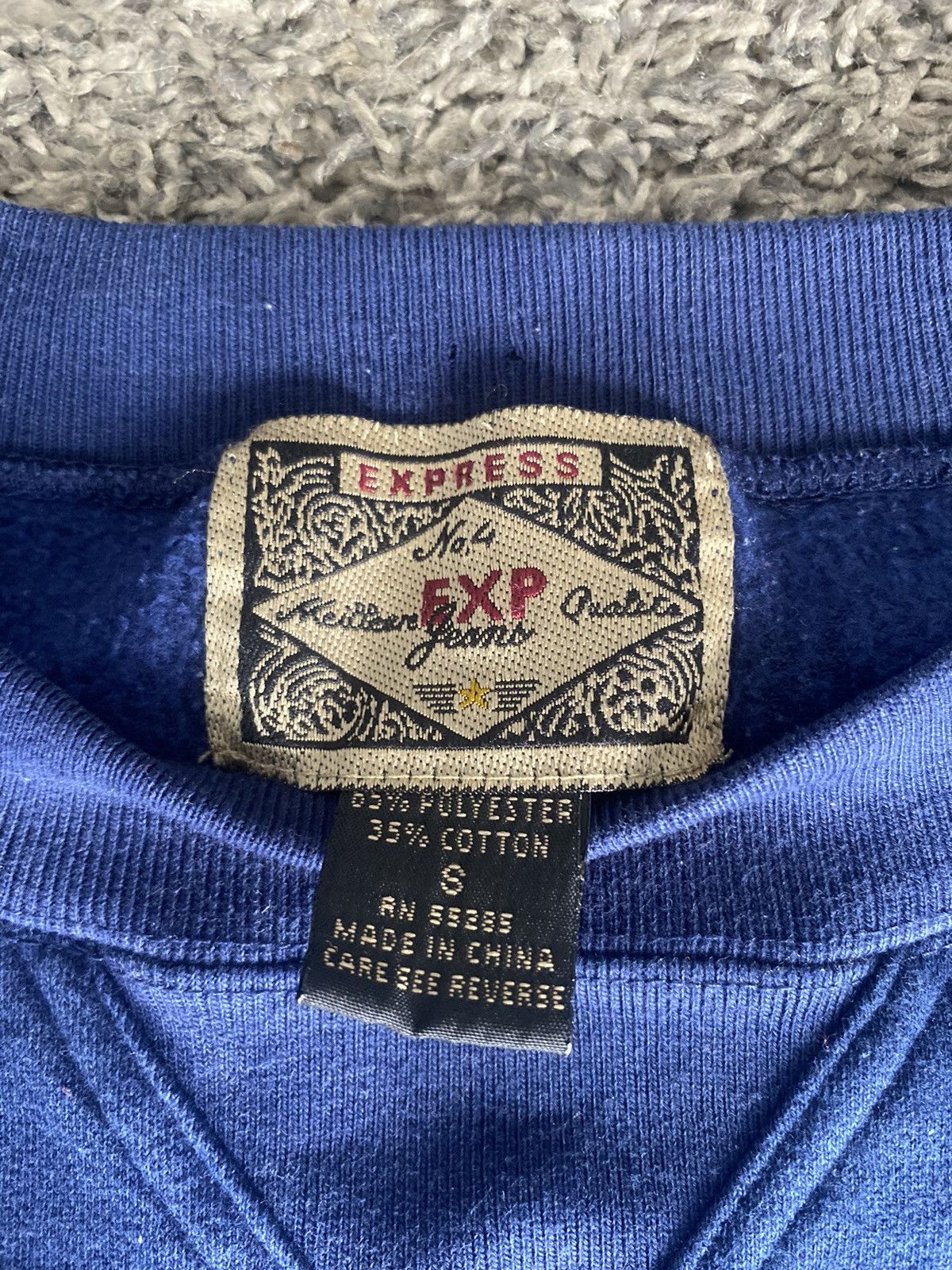 Express Vintage Express Sweater Size S / US 4 / IT 40 - 3 Thumbnail