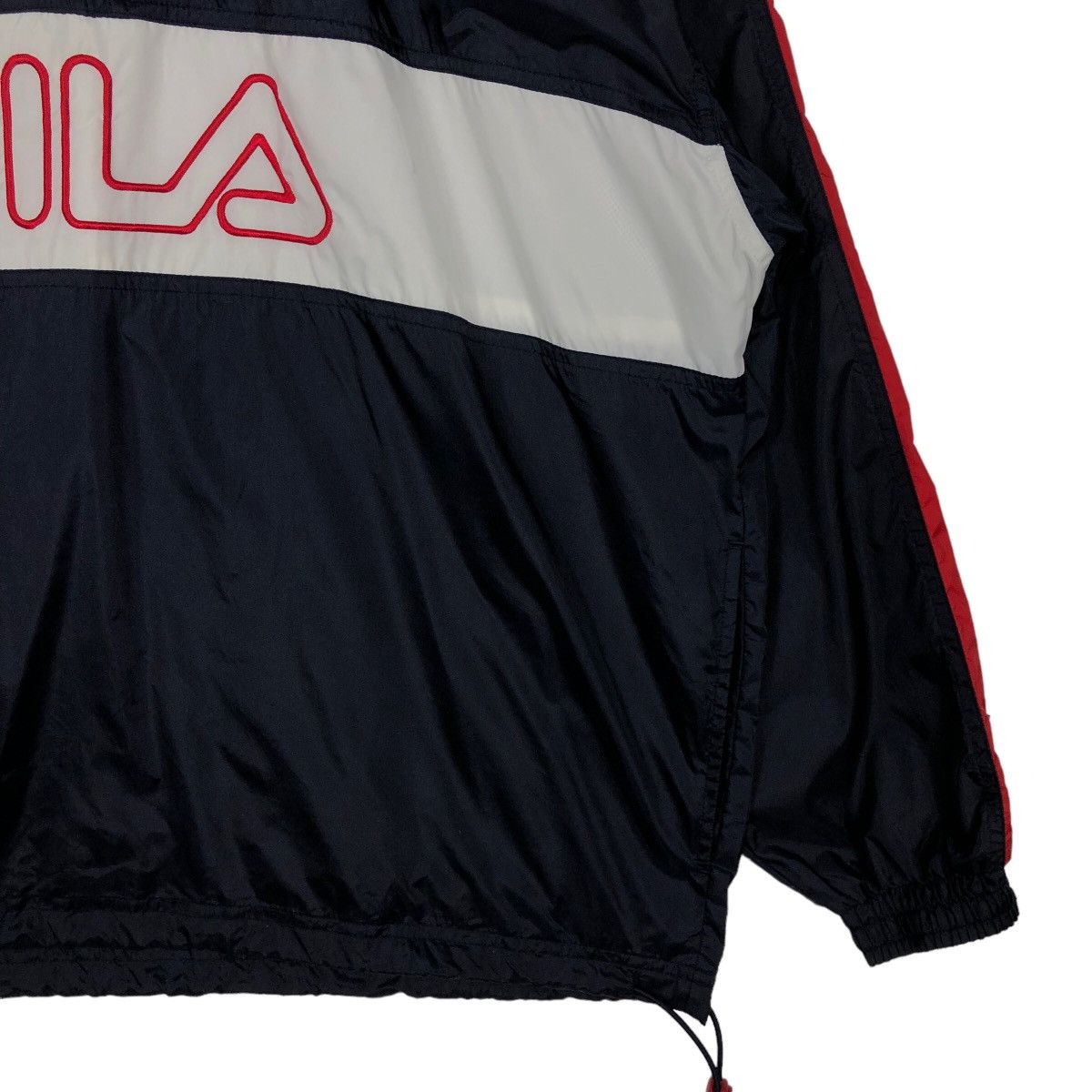 Japanese Brand 🔥90’s Vintage Fila Survival Jacket Pull Over Big Logo Size US L / EU 52-54 / 3 - 6 Thumbnail