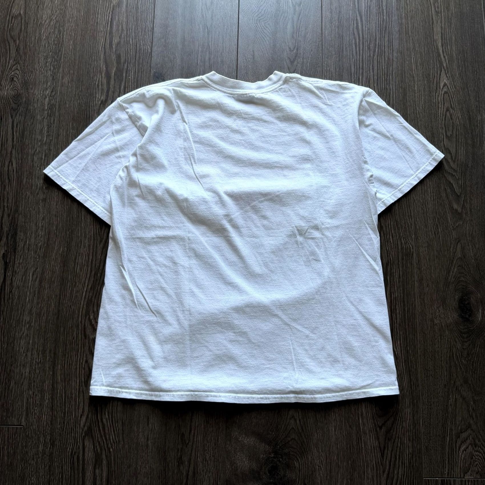Gildan VINTAGE Botha Shanon Briggs Boxing Graphic Shirt XL White 90s Taj Mahal Tee Size US XL / EU 56 / 4 - 6 Thumbnail