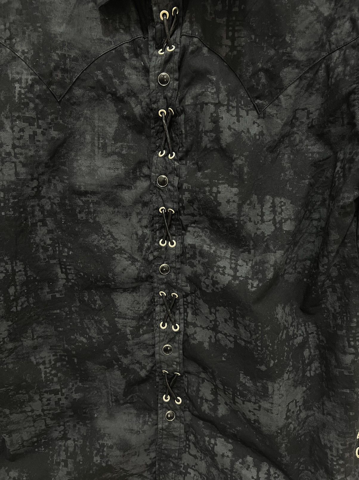 Japanese Brand Euphuistic Western laces shirt button up Size US M / EU 48-50 / 2 - 5 Thumbnail