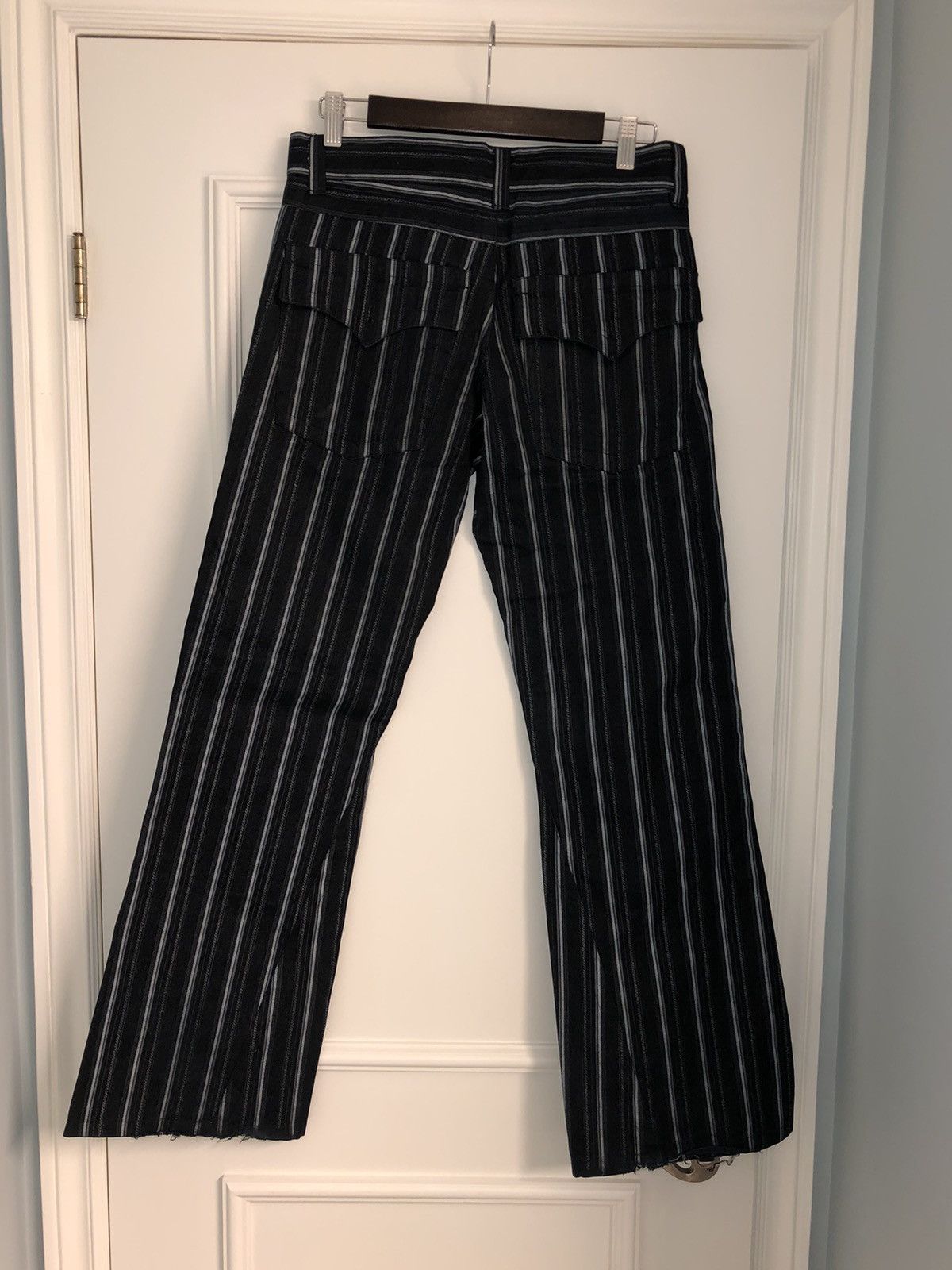 Tornado Mart Vintage Japanese Striped Flare Pants sz30 Size US 30 / EU 46 - 6 Thumbnail