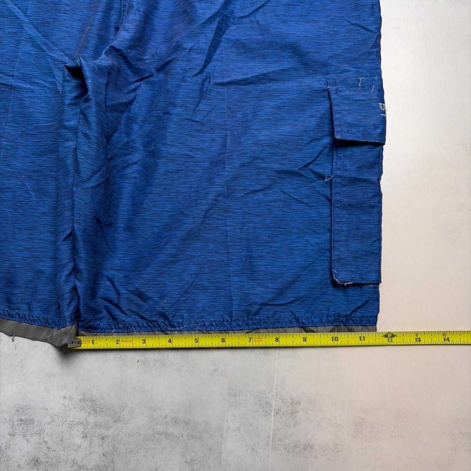 U.S. Polo Assn. Y2K Blue U.S. Polo Assn Grunge Surf Baggy Board Shorts Size US 34 / EU 50 - 8 Thumbnail