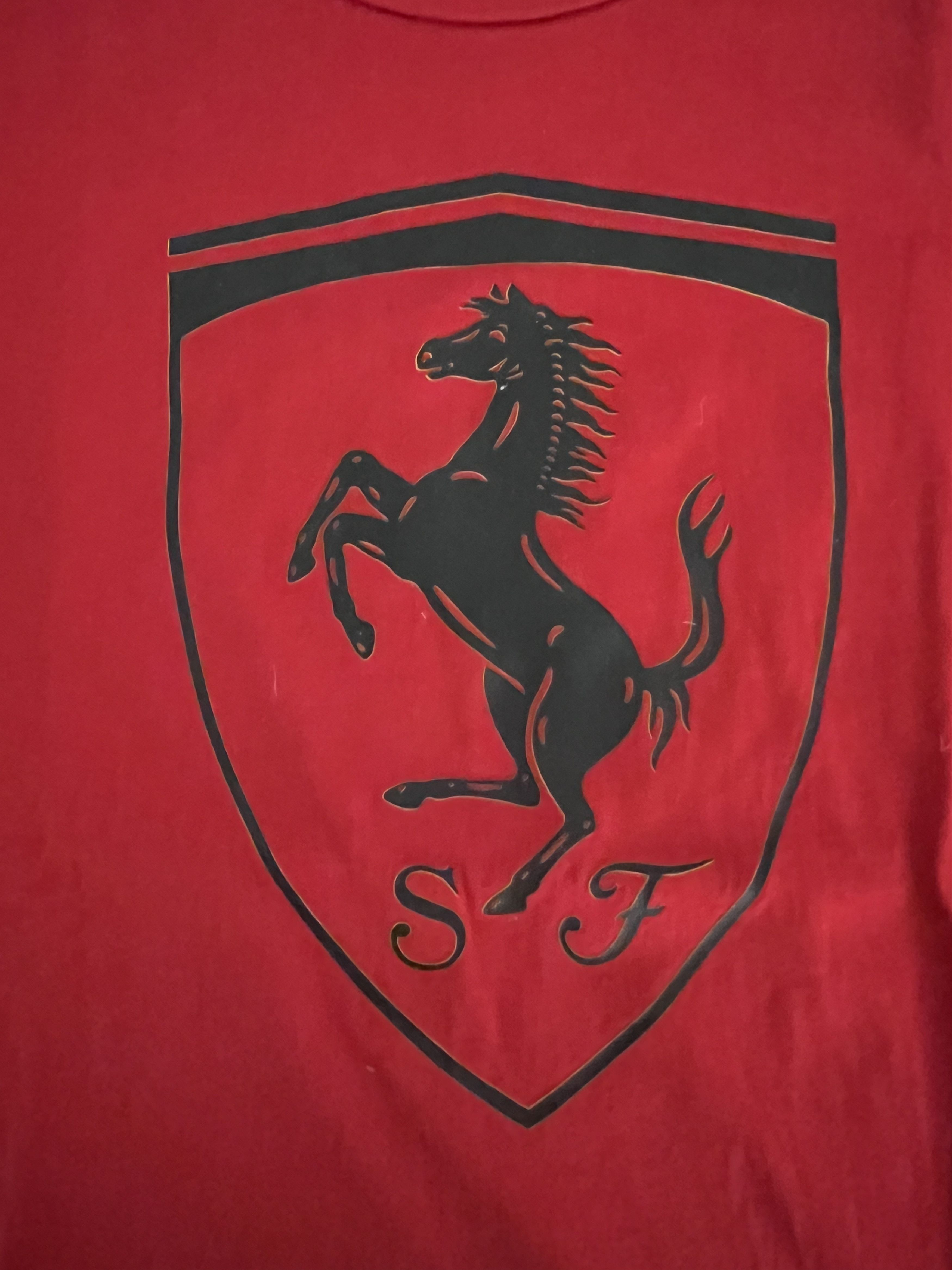 Ferrari × Puma Ferrari x Puma Shield T-Shirt Size US S / EU 44-46 / 1 - 4 Thumbnail