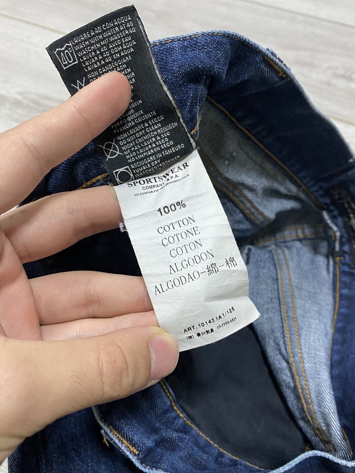 Stone Island Stone Island Denim Dark Blue Jeans buttons Size US 28 / EU 44 - 9 Thumbnail