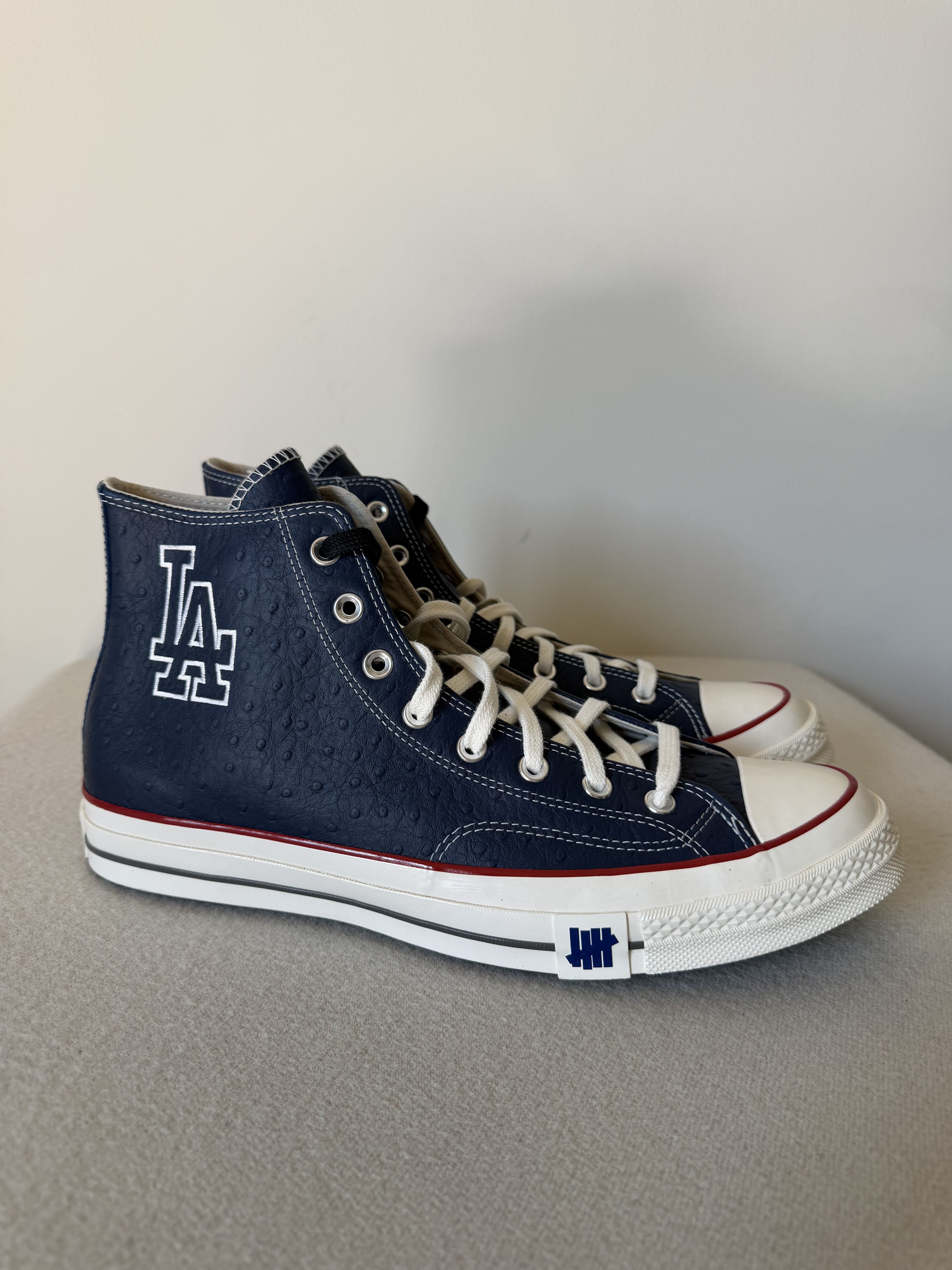 Converse × Undefeated Undefeated Converse Los Angeles Dodgers Chuck Taylor Ostrich Size US 14 / EU 47 - 1 Thumbnail