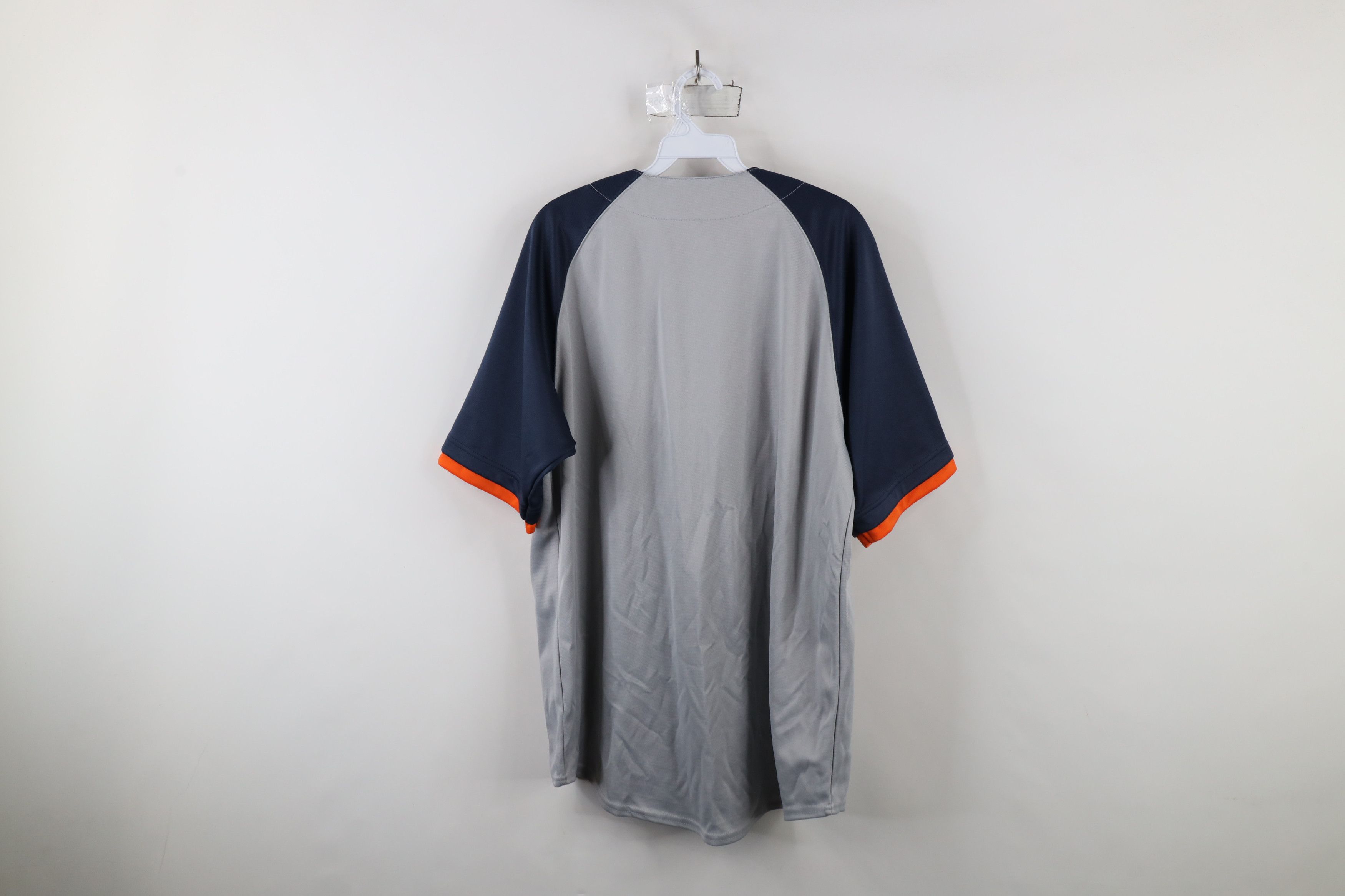Vintage Vintage Old English D Detroit Tigers Baseball Jersey Gray Size US L / EU 52-54 / 3 - 10 Thumbnail