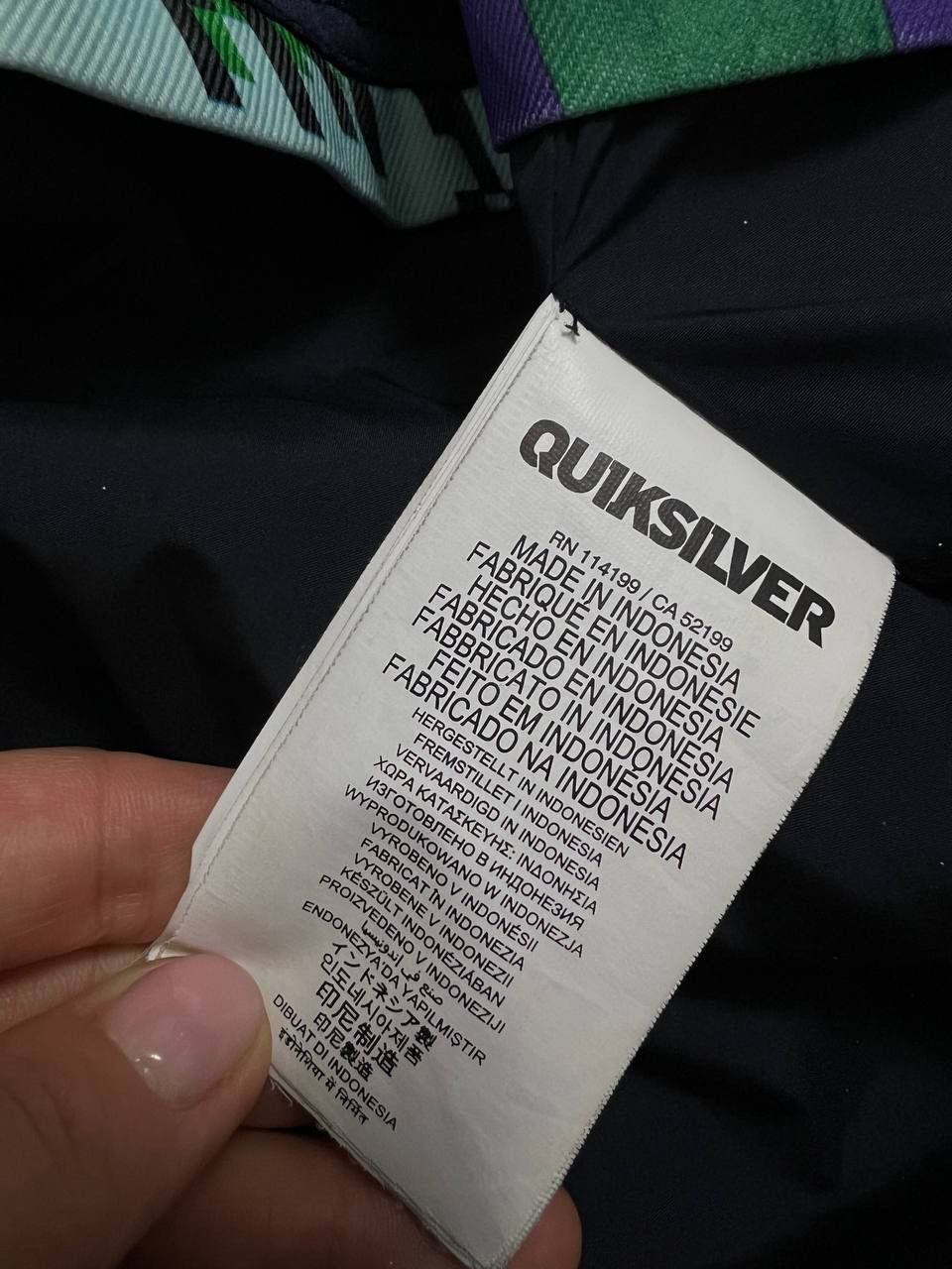 JULIEN DAVID × Quiksilver Julien David x Quiksilver Ski Pixel Multicoloured Jacket XL Size US XL / EU 56 / 4 - 8 Thumbnail