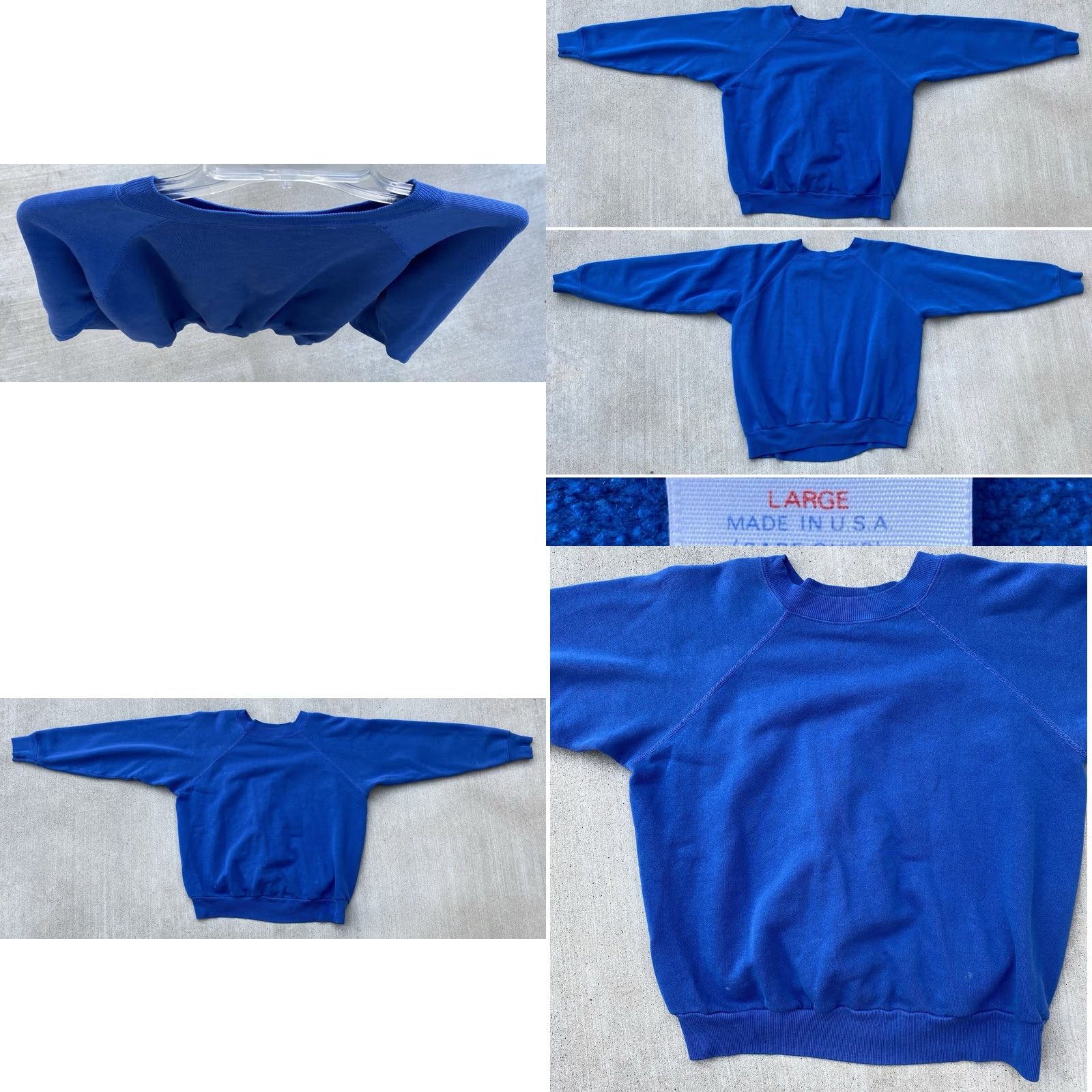 Vintage VINTAGE 20 20 Sport Sweatshirt Long Sleeve Blue Size L Mens Pullover Sweatshirt Jumper Sweater Size US L / EU 52-54 / 3 - 8 Thumbnail