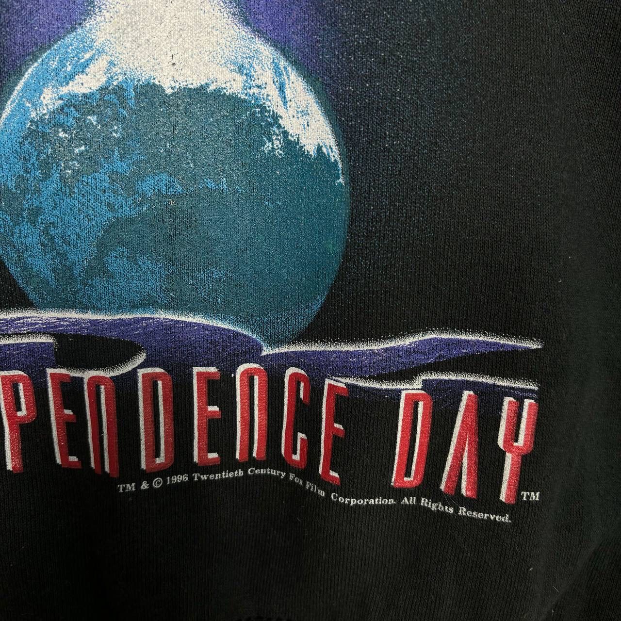 Vintage Vintage 1996 Independence Day Movie Promo Sweatshirt M USA Size US M / EU 48-50 / 2 - 4 Thumbnail