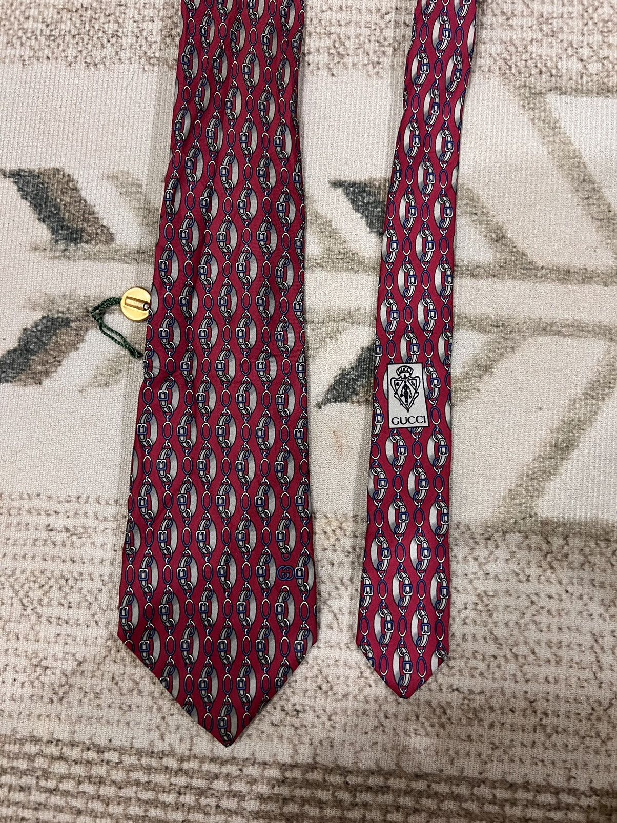 Gucci Gucci Silk Tie Size ONE SIZE - 3 Thumbnail