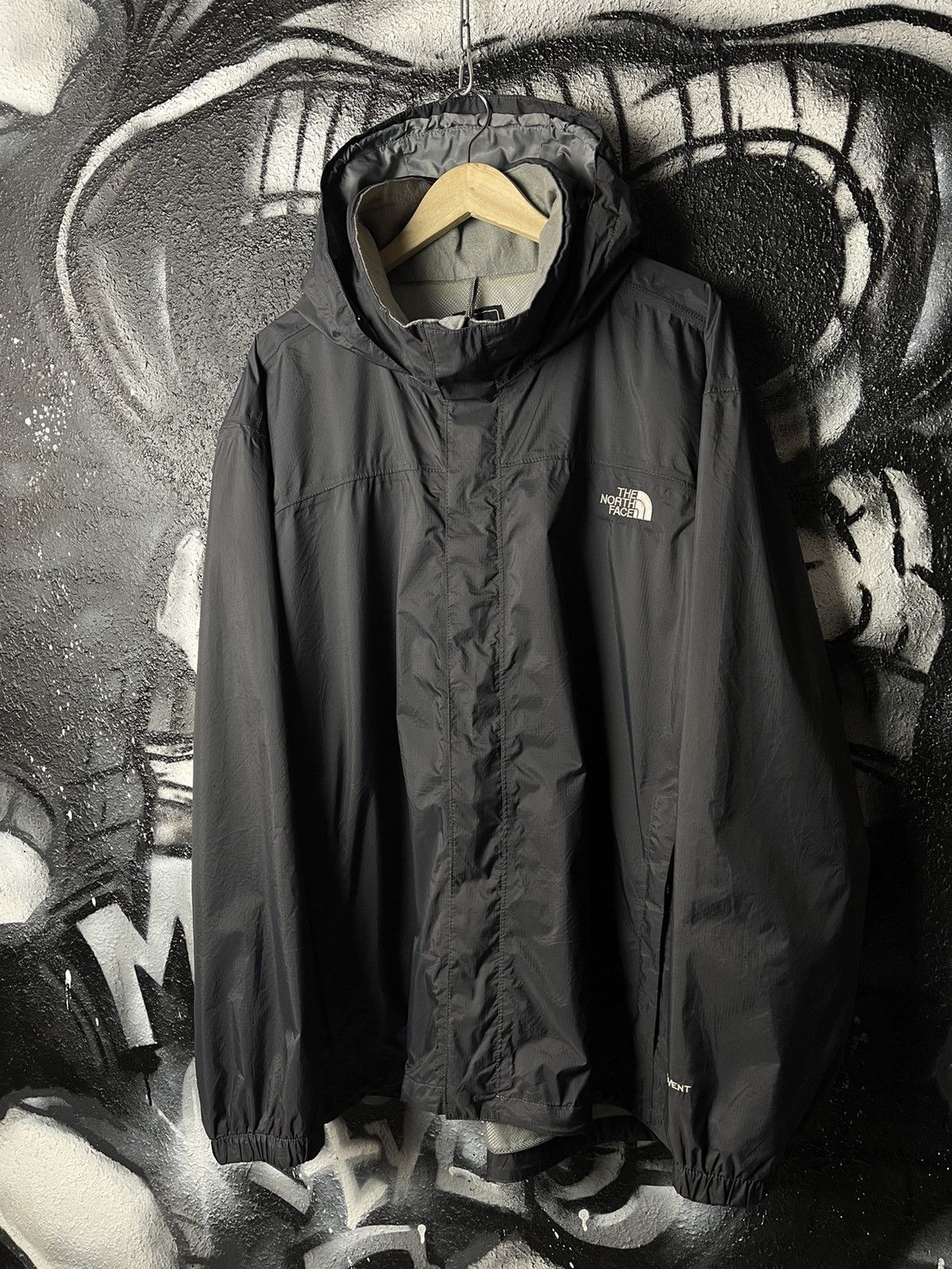 The North Face The North Face HyVent Casual Full Zip Black Waterproof Jacket Men’s Size XXL Size US XXL / EU 58 / 5 - 1 Thumbnail