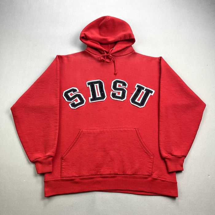 Vintage Vintage San Diego State Hoodie Sweatshirt SDSU University | Grailed