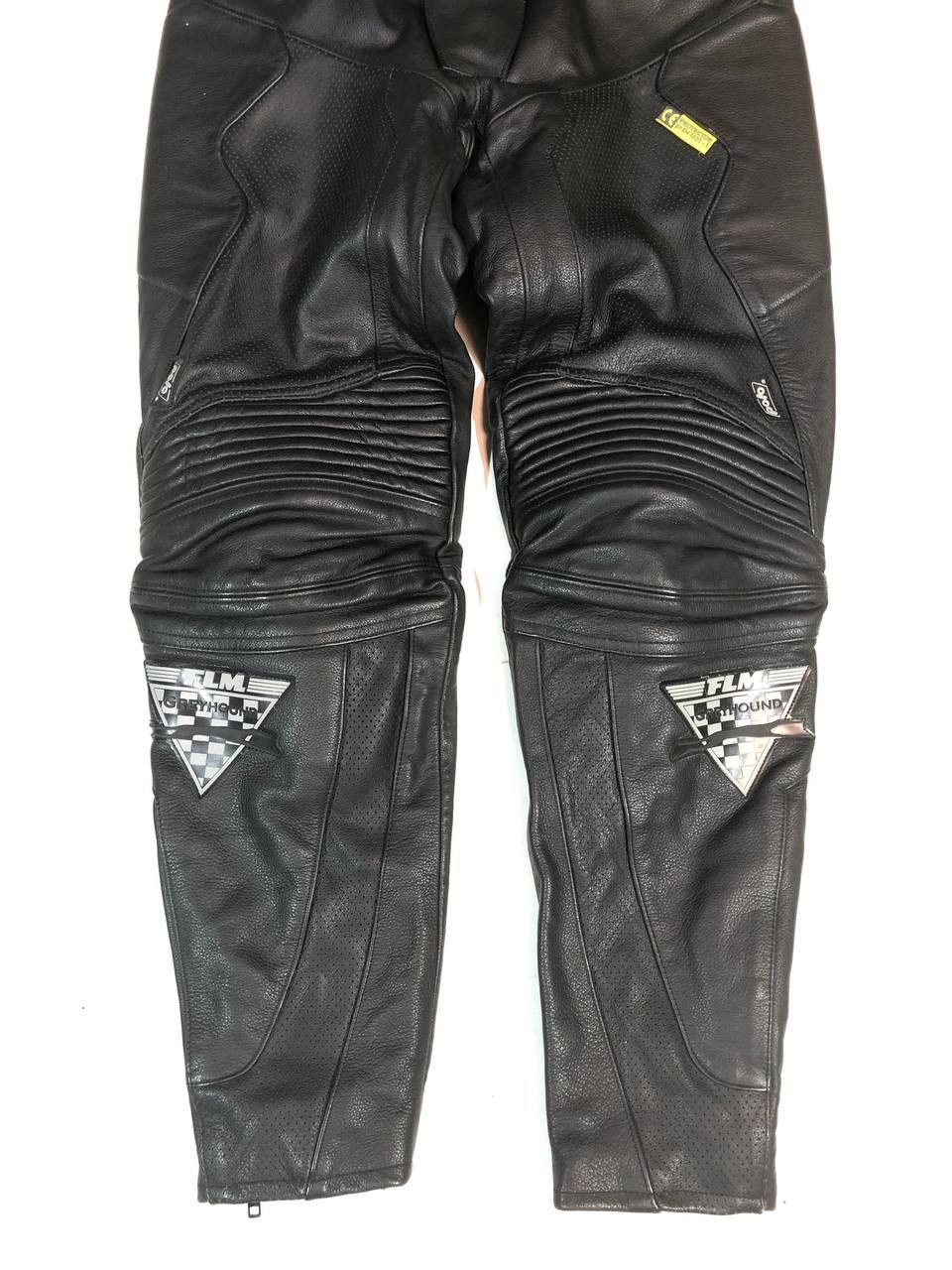 Leather FLM Racing Moto Leather Pants Vintage Size US 28 / EU 44 - 3 Thumbnail