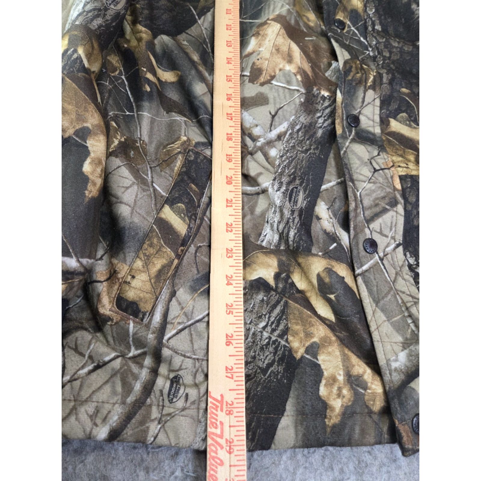 Vintage Stearns Dry Wear Hunting Jacket Mens Large Realtree Advantage Quilt Lined Bomber Size US L / EU 52-54 / 3 - 8 Thumbnail