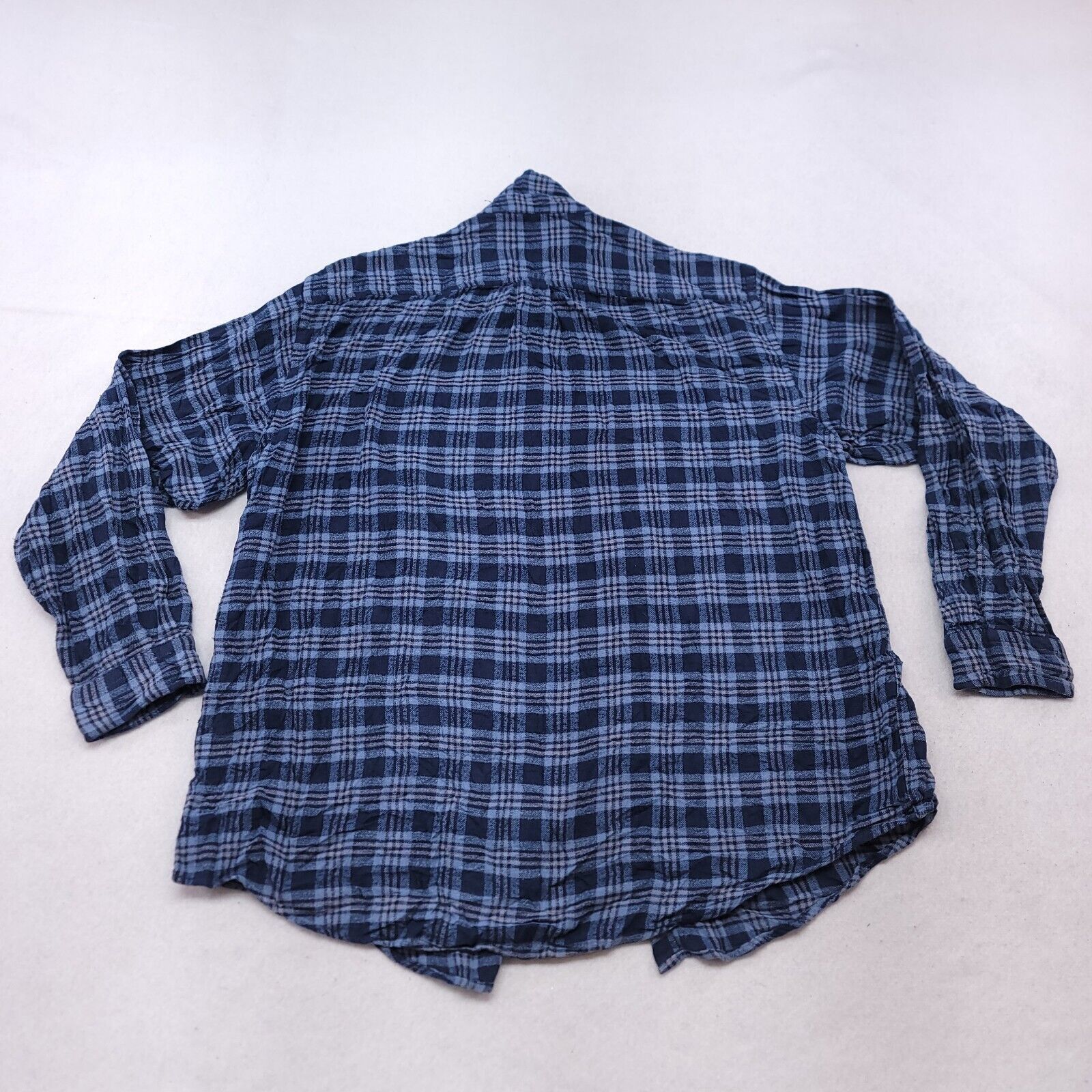 Arrow Arrow Tartan Flannel Shirt Mens Size Extra Large XL Blue Size US XL / EU 56 / 4 - 10 Thumbnail