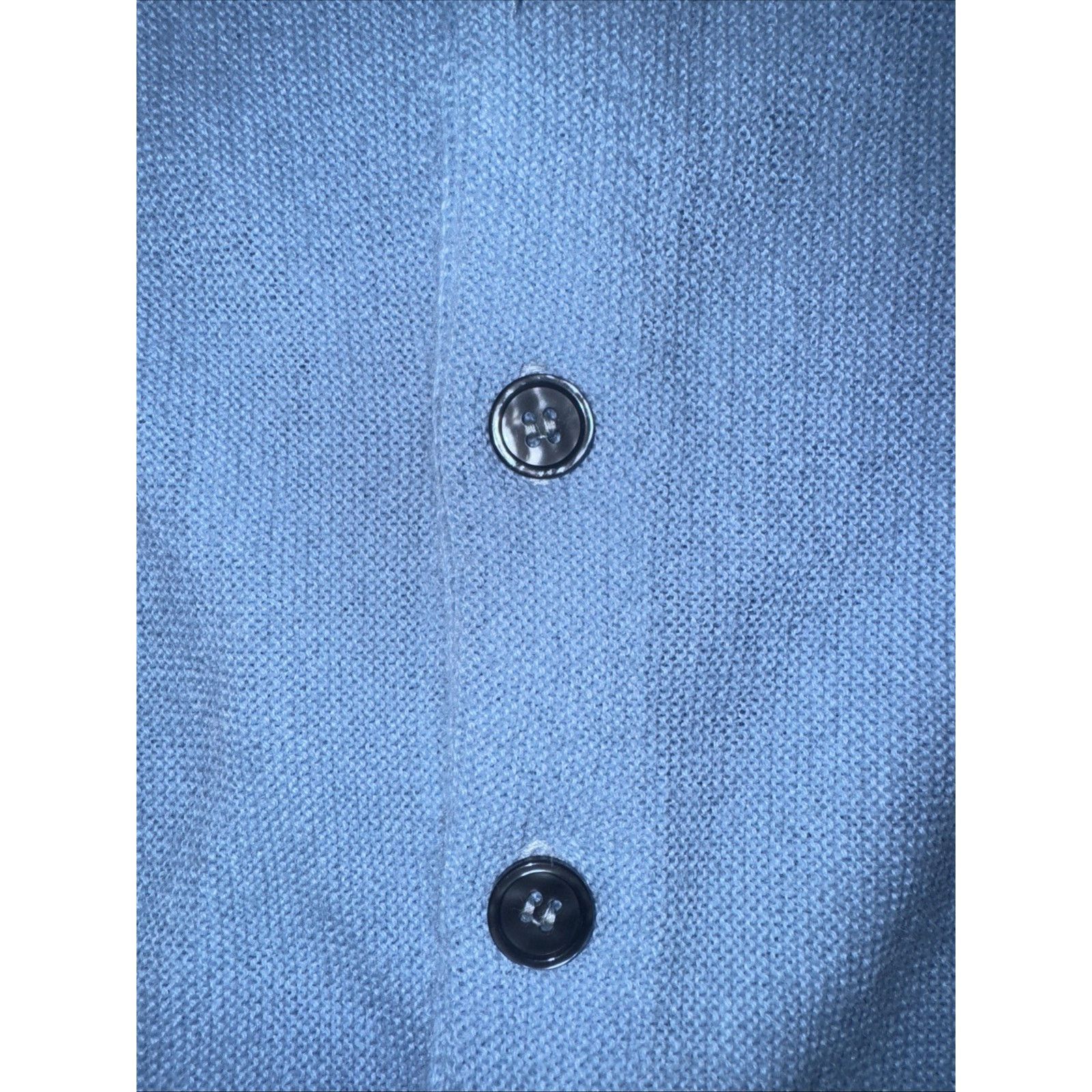 Vintage Vintage Sportswear Cardigan M Blue 21x25 Grunge Prep 70s 80s Size US M / EU 48-50 / 2 - 2 Thumbnail