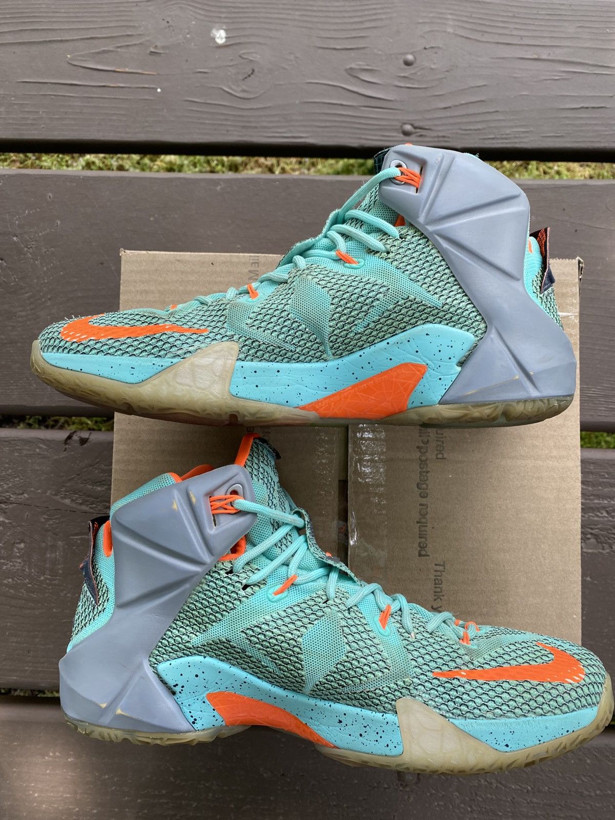 Nike Nike LeBron 12 NSRL 684593301 Size 9.5 Men Size US 9.5 / EU 42-43 - 4 Thumbnail