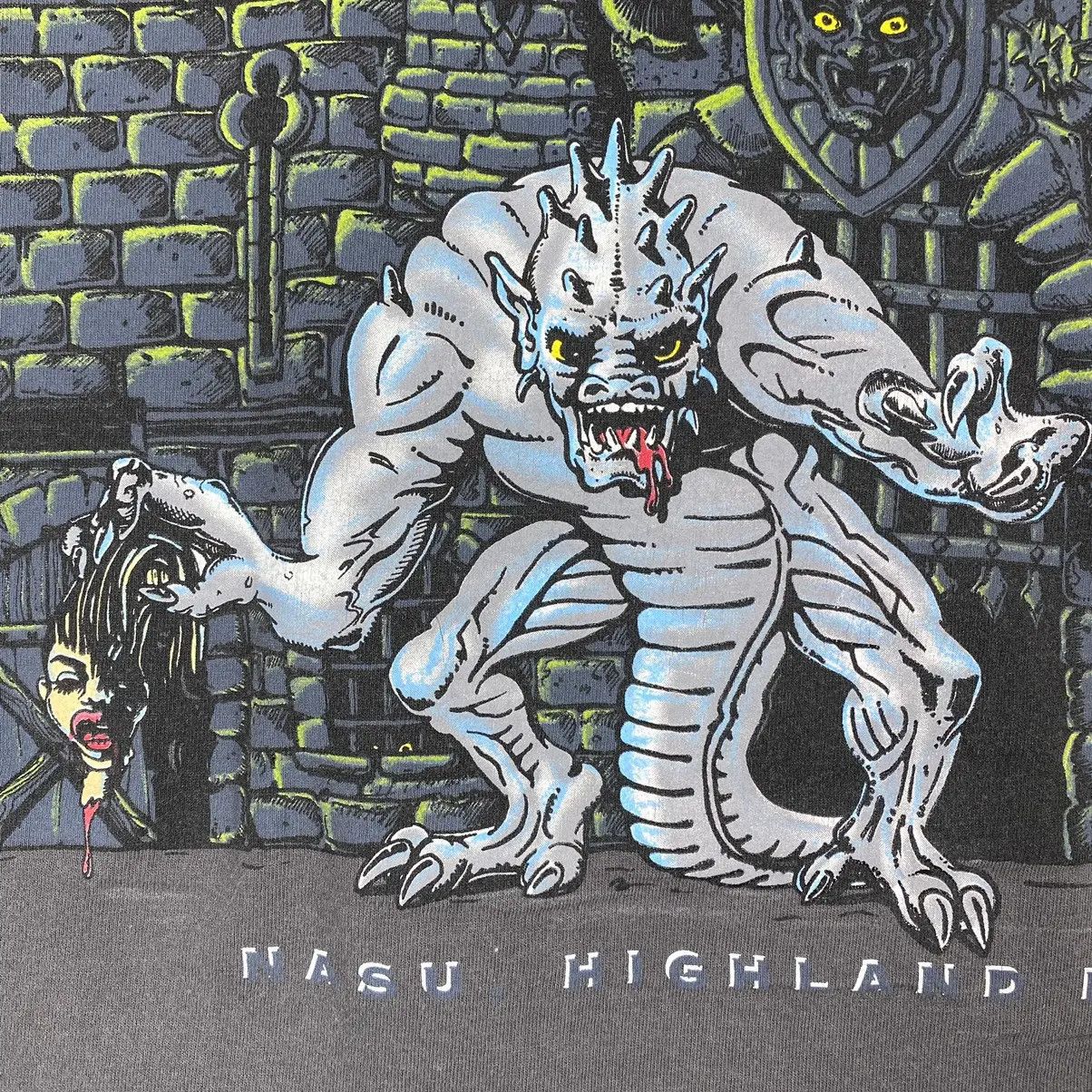 Other VINTAGE 90's DARK CASTLE NASU HIGHLAND PARK TEE Size US L / EU 52-54 / 3 - 4 Thumbnail