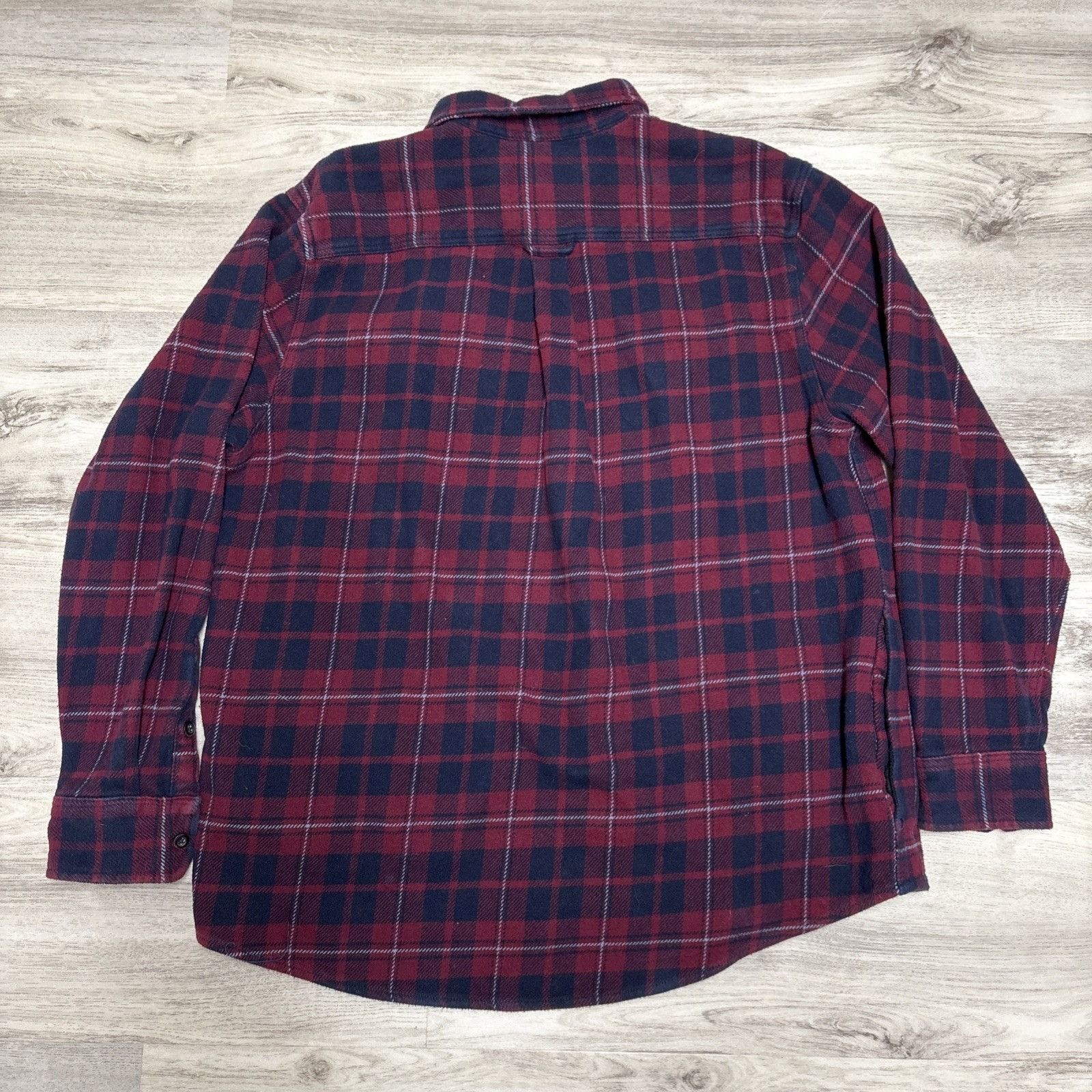 Orvis Orvis Shirt Jacket Mens 2XL Red Blue Plaid Flannel Heavy Sha Size US XXL / EU 58 / 5 - 7 Thumbnail